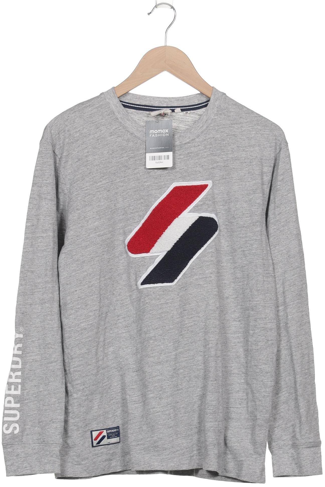 

Superdry Herren Langarmshirt, grau, Gr. 48