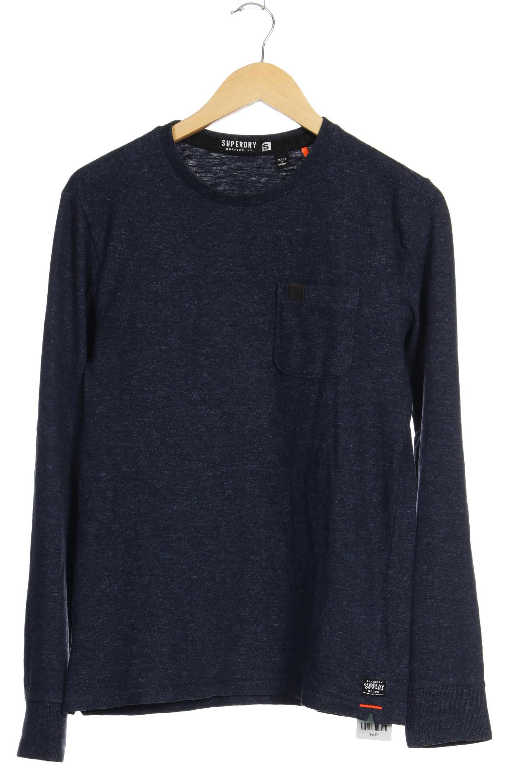 

Superdry Herren Langarmshirt, blau, Gr.