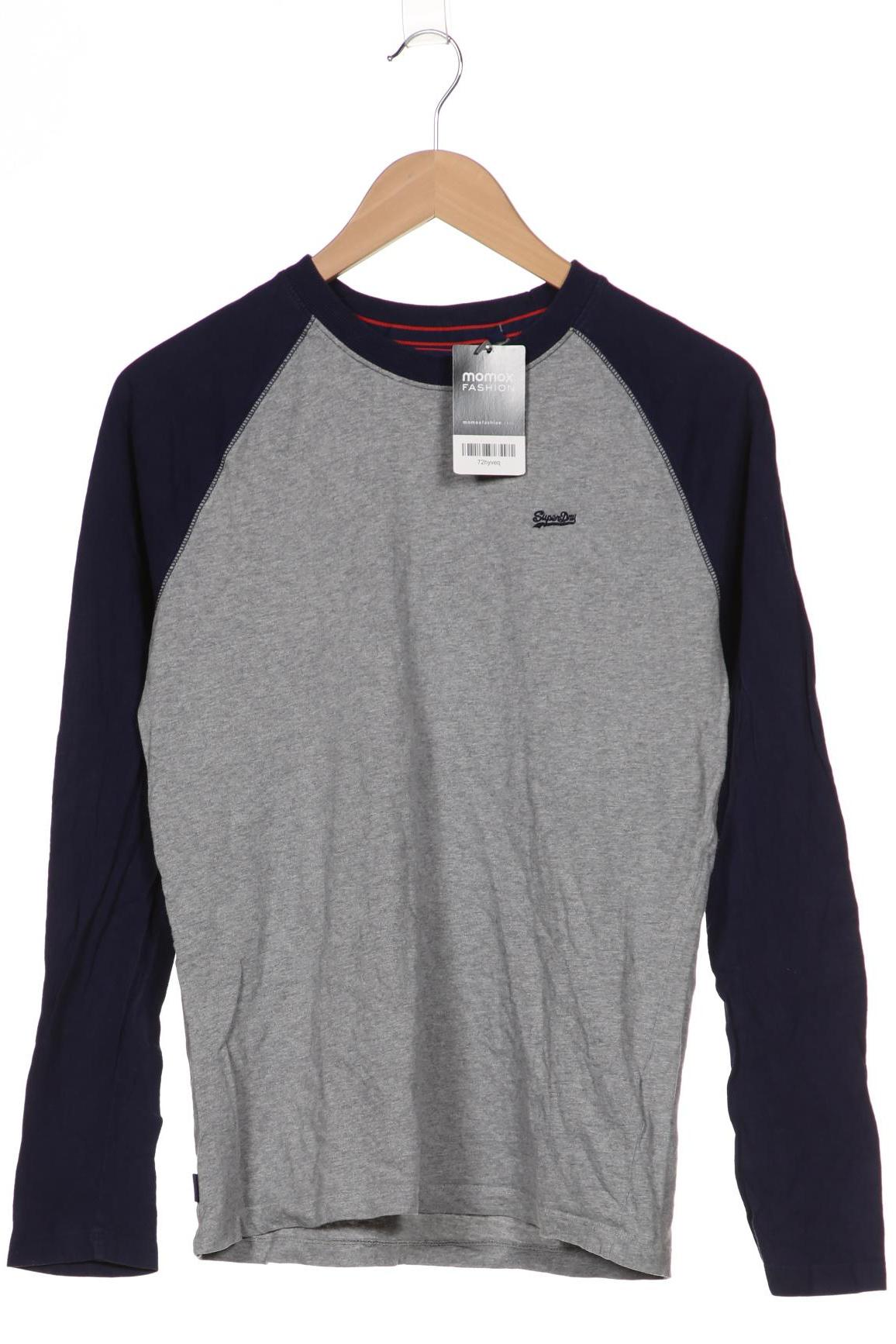 

Superdry Herren Langarmshirt, grau