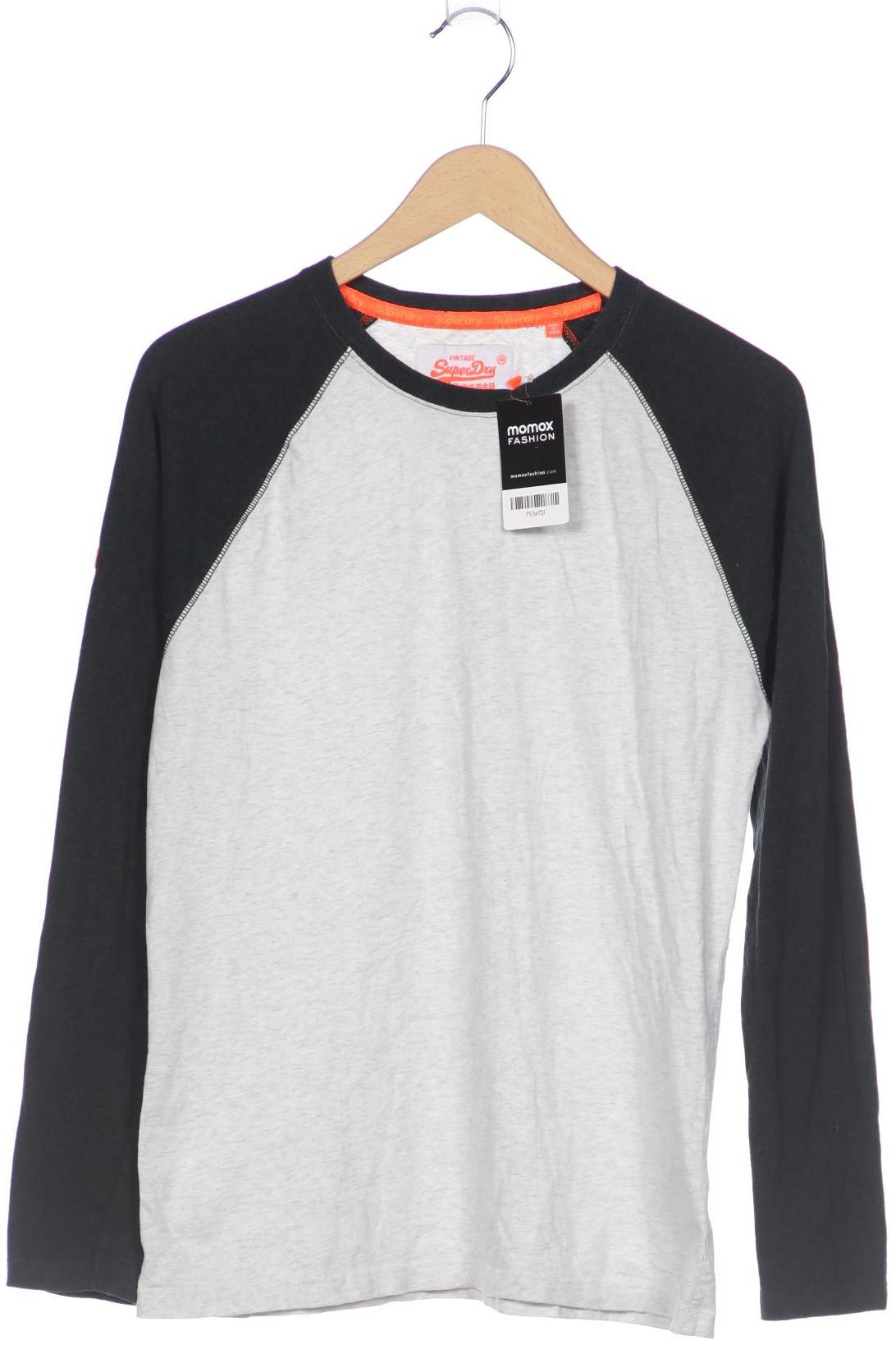 

Superdry Herren Langarmshirt, grau