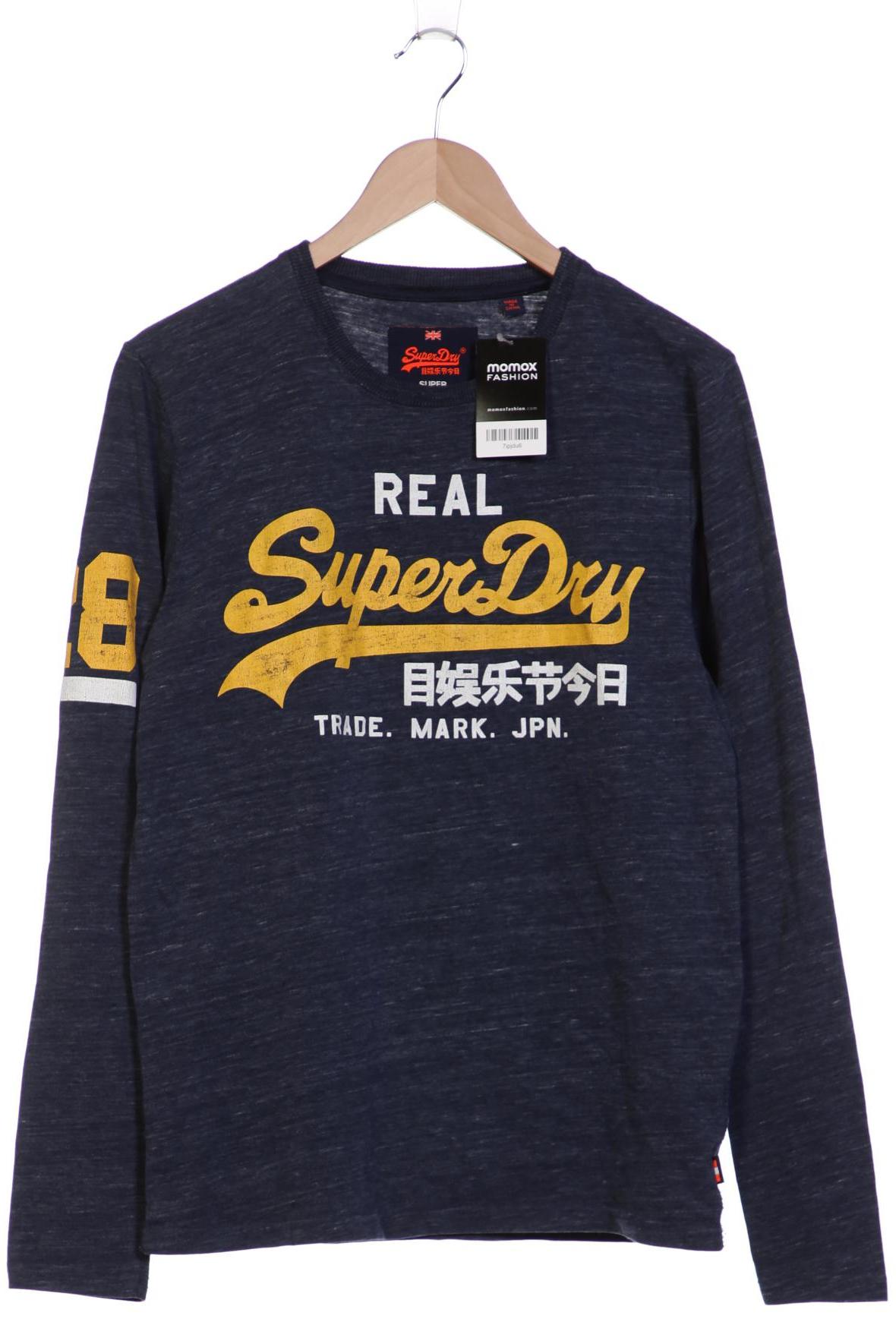 

Superdry Herren Langarmshirt, marineblau, Gr. 52