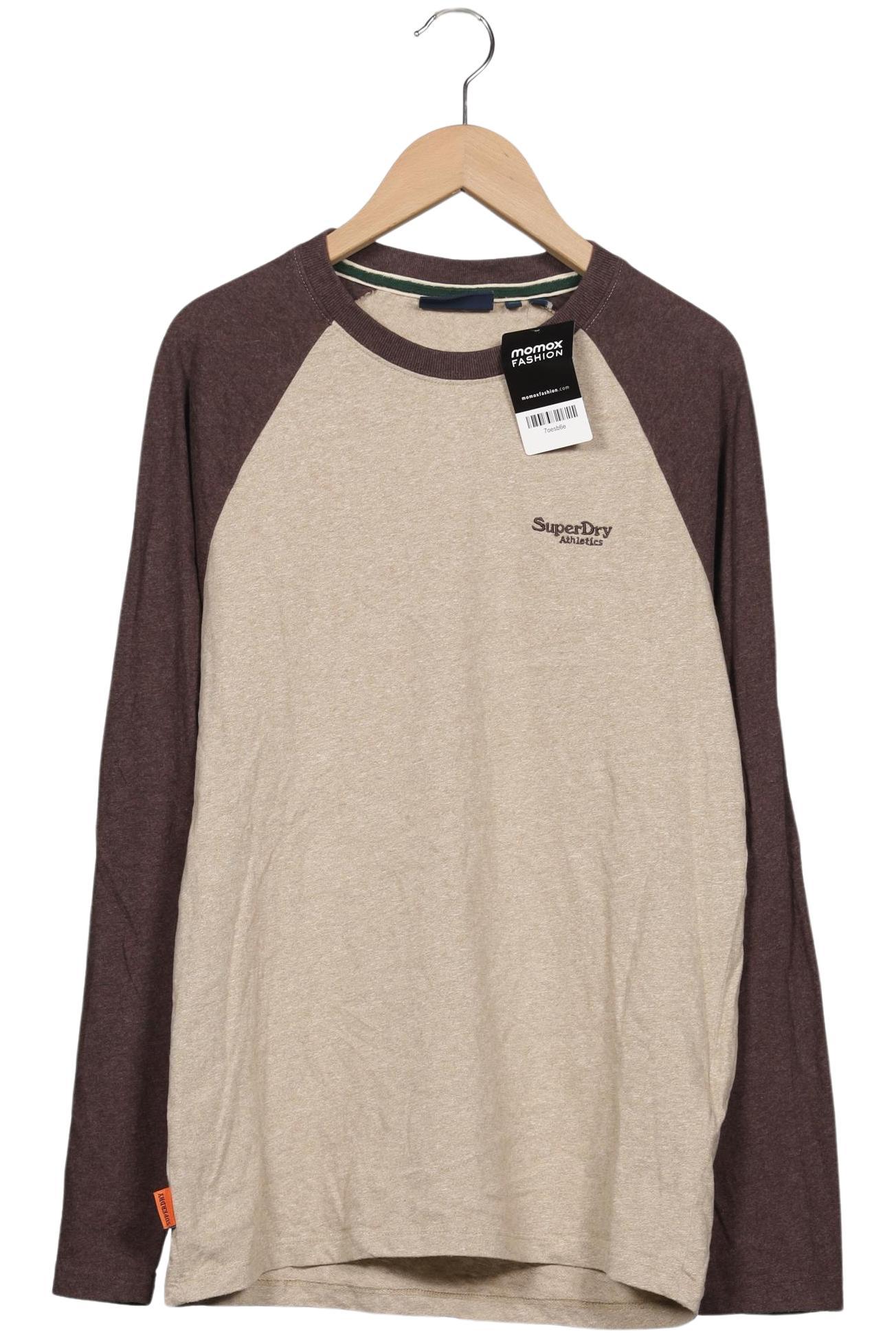 

Superdry Herren Langarmshirt, beige, Gr. 46
