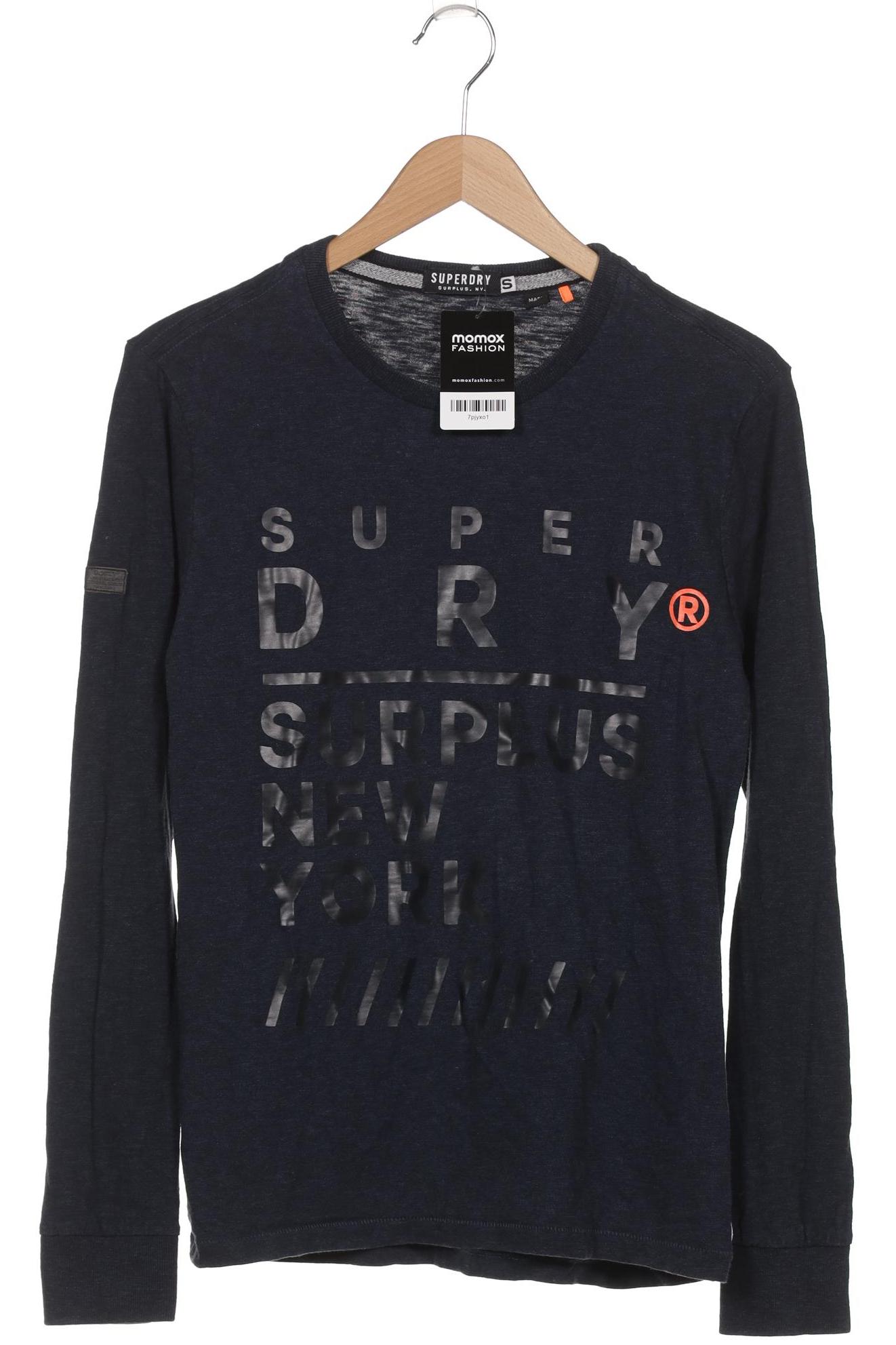 

Superdry Herren Langarmshirt, marineblau, Gr. 46
