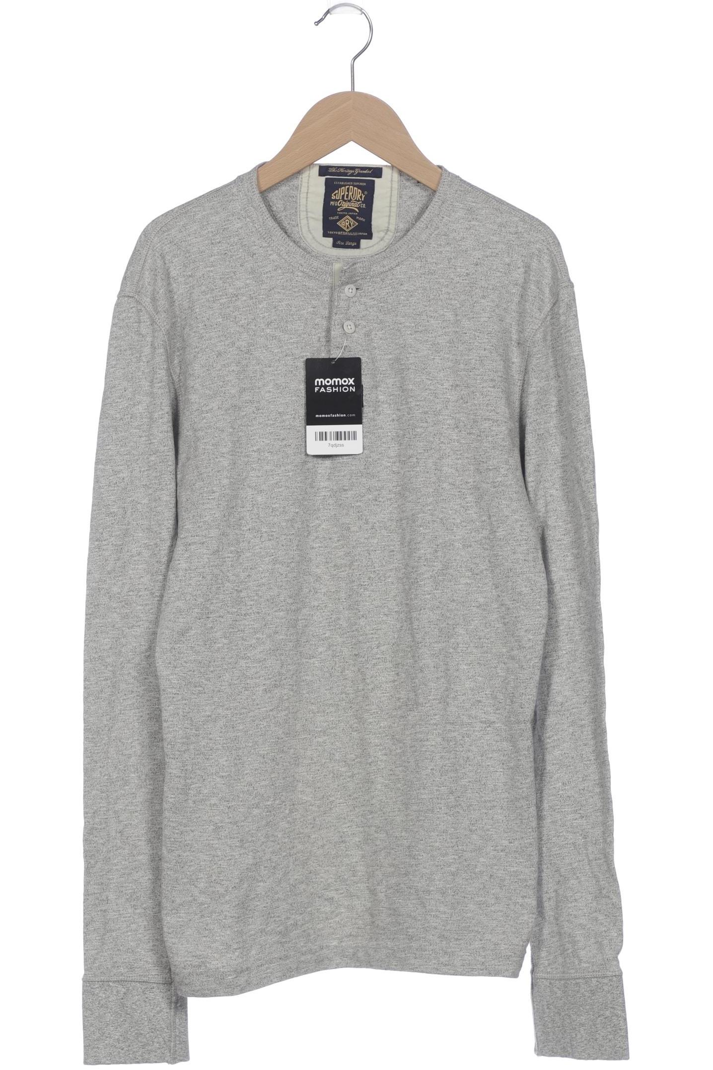 

Superdry Herren Langarmshirt, grau, Gr. 52