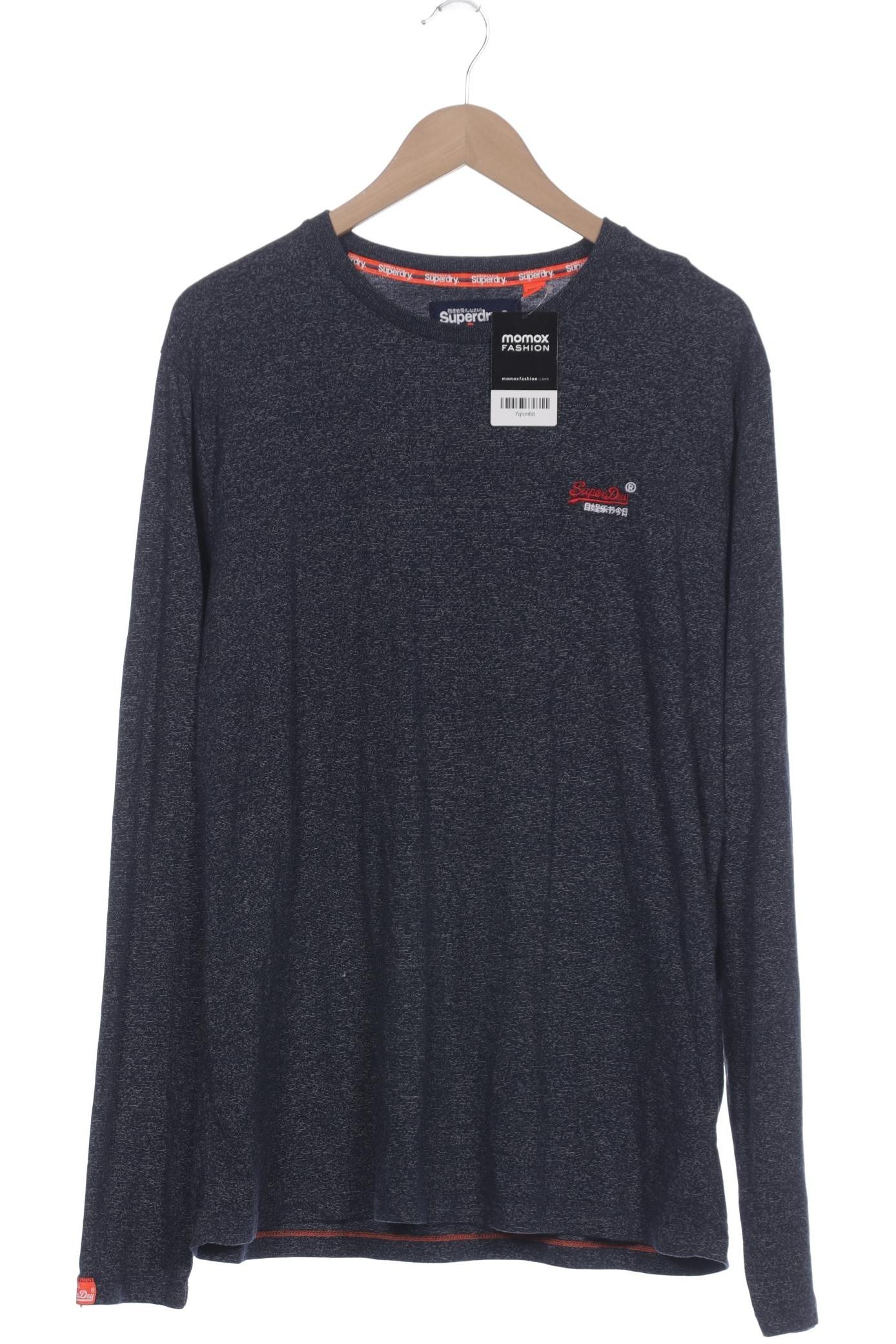 

Superdry Herren Langarmshirt, marineblau, Gr. 58