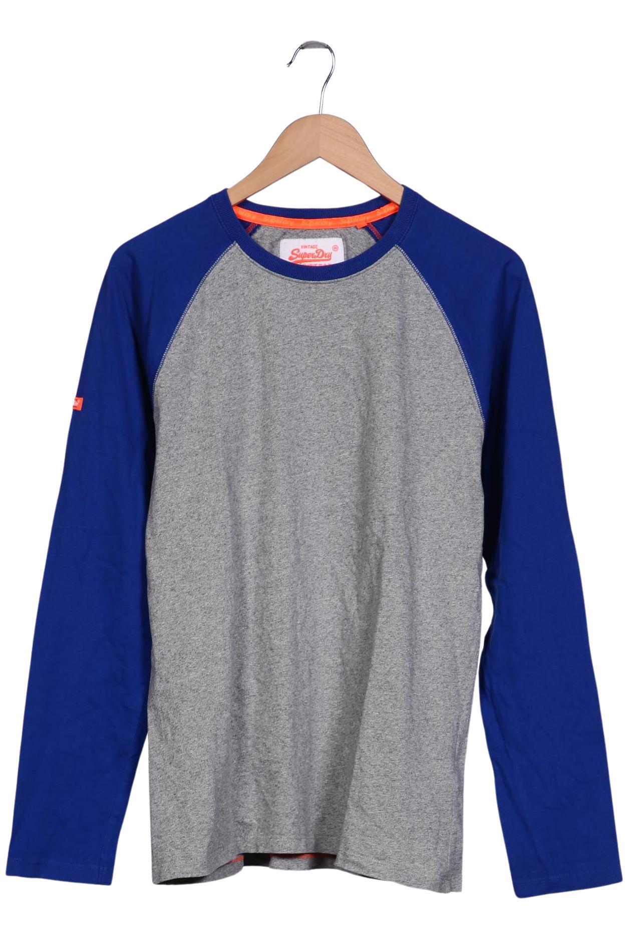

Superdry Herren Langarmshirt, grau, Gr. 54