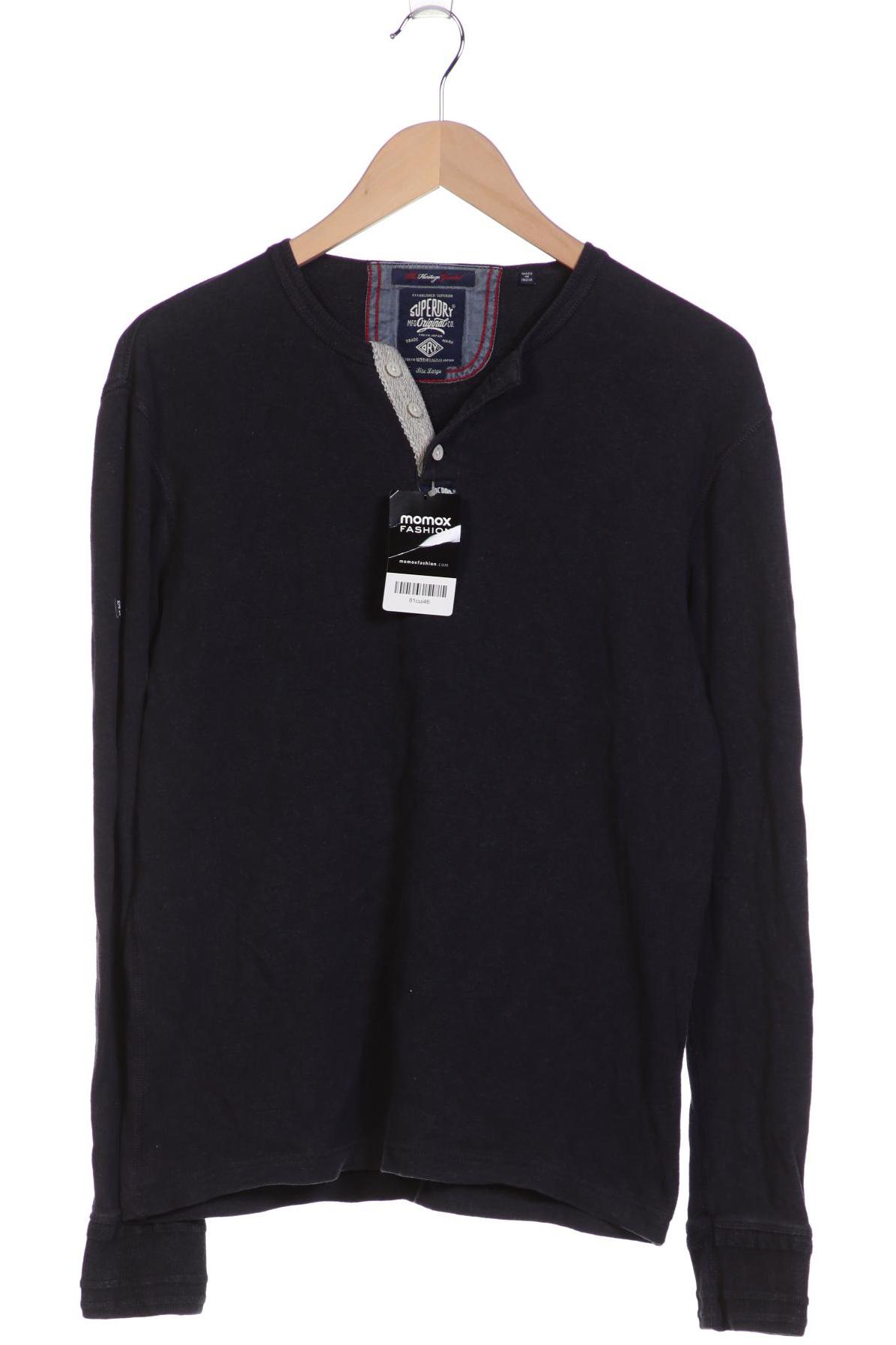 

Superdry Herren Langarmshirt, marineblau, Gr. 52