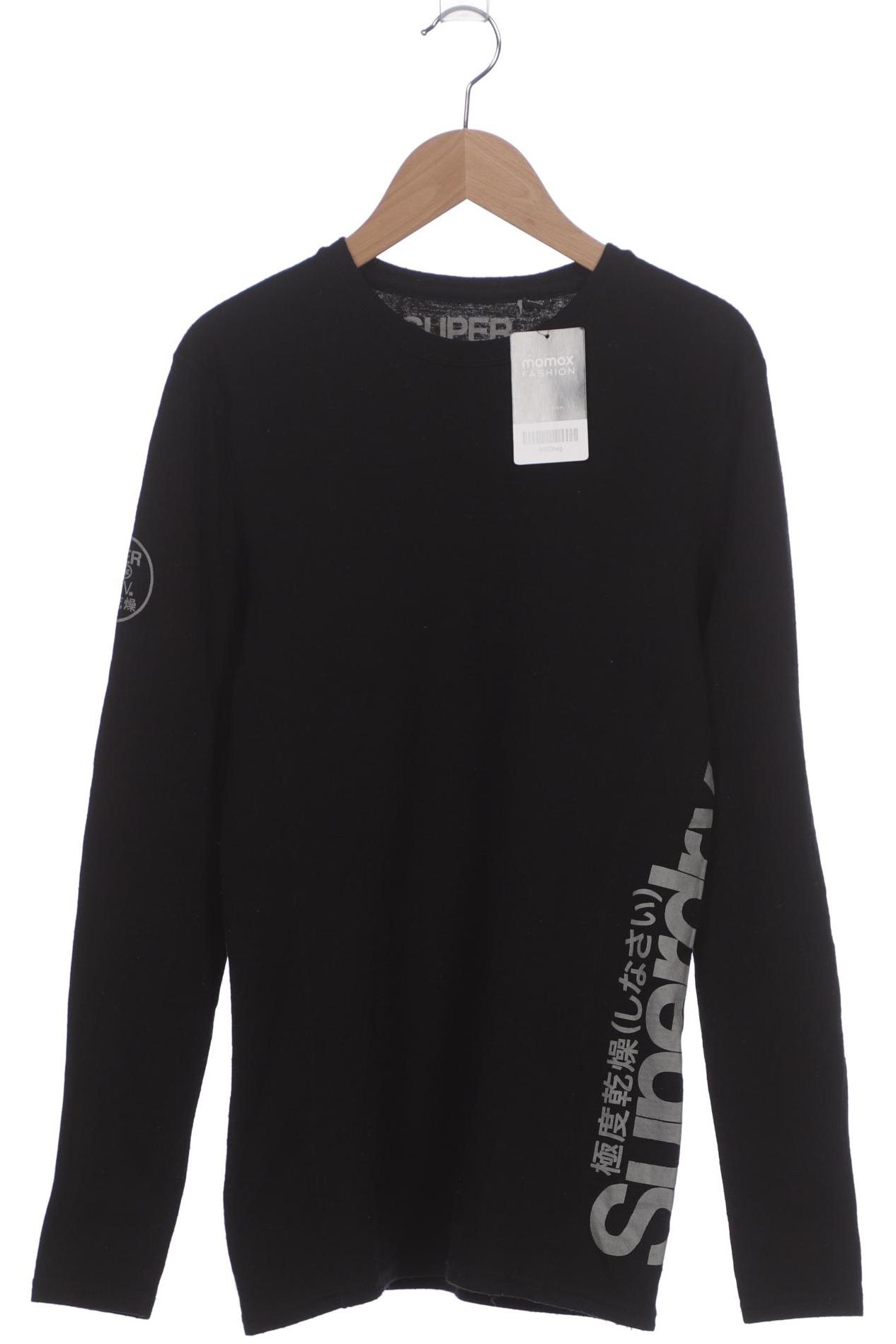 

Superdry Herren Langarmshirt, schwarz, Gr. 46