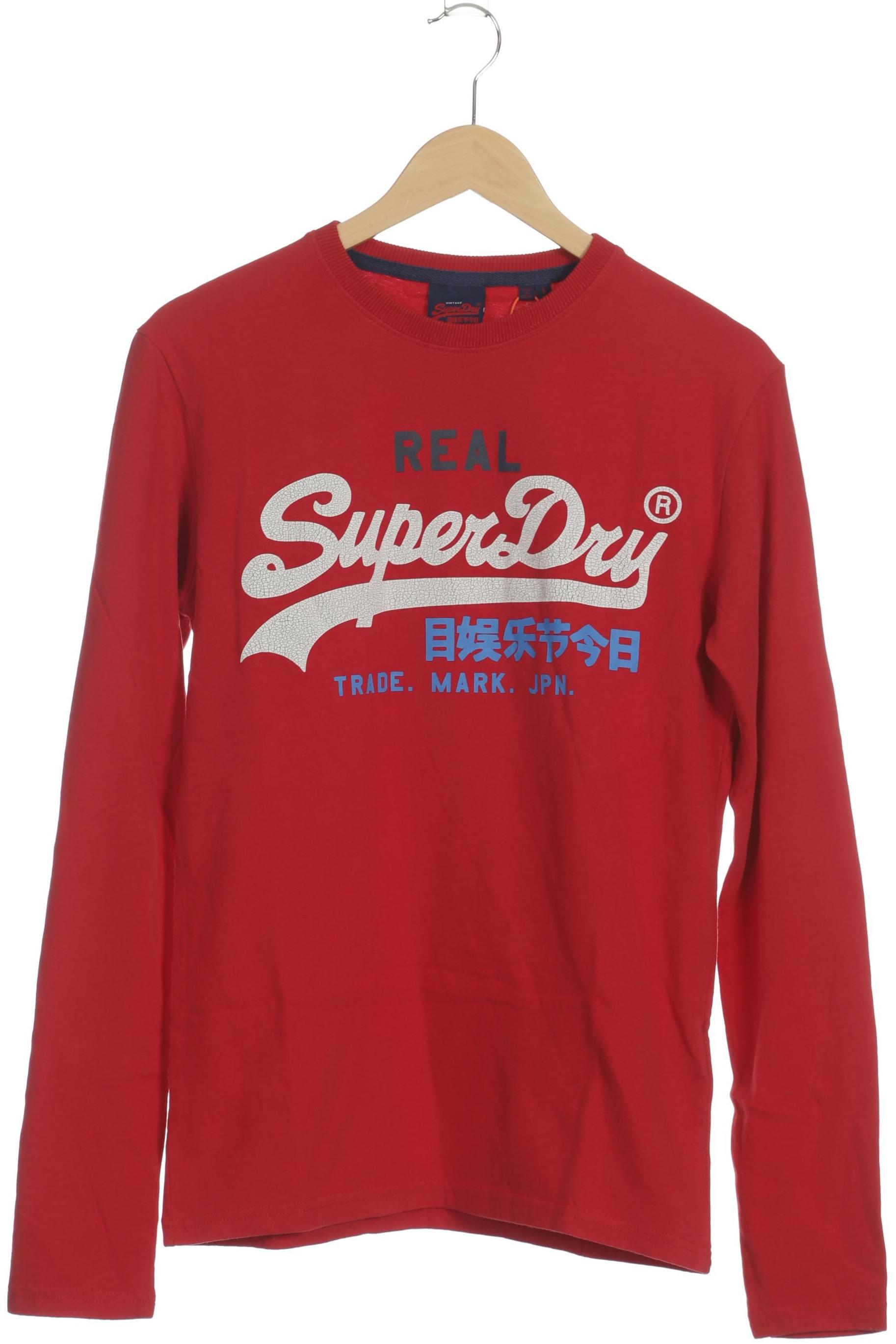 

Superdry Herren Langarmshirt, rot, Gr.