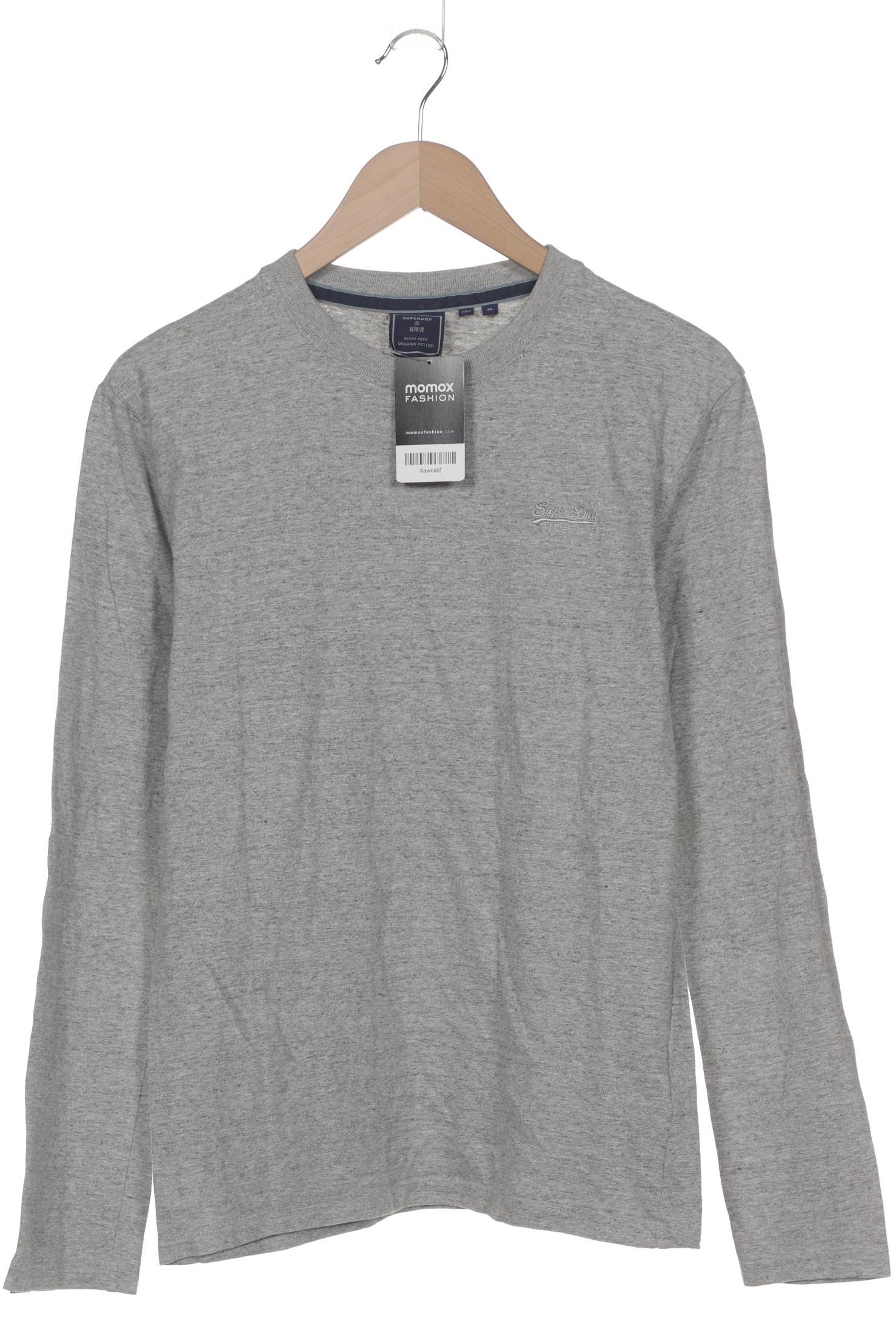 

Superdry Herren Langarmshirt, grau, Gr. 48