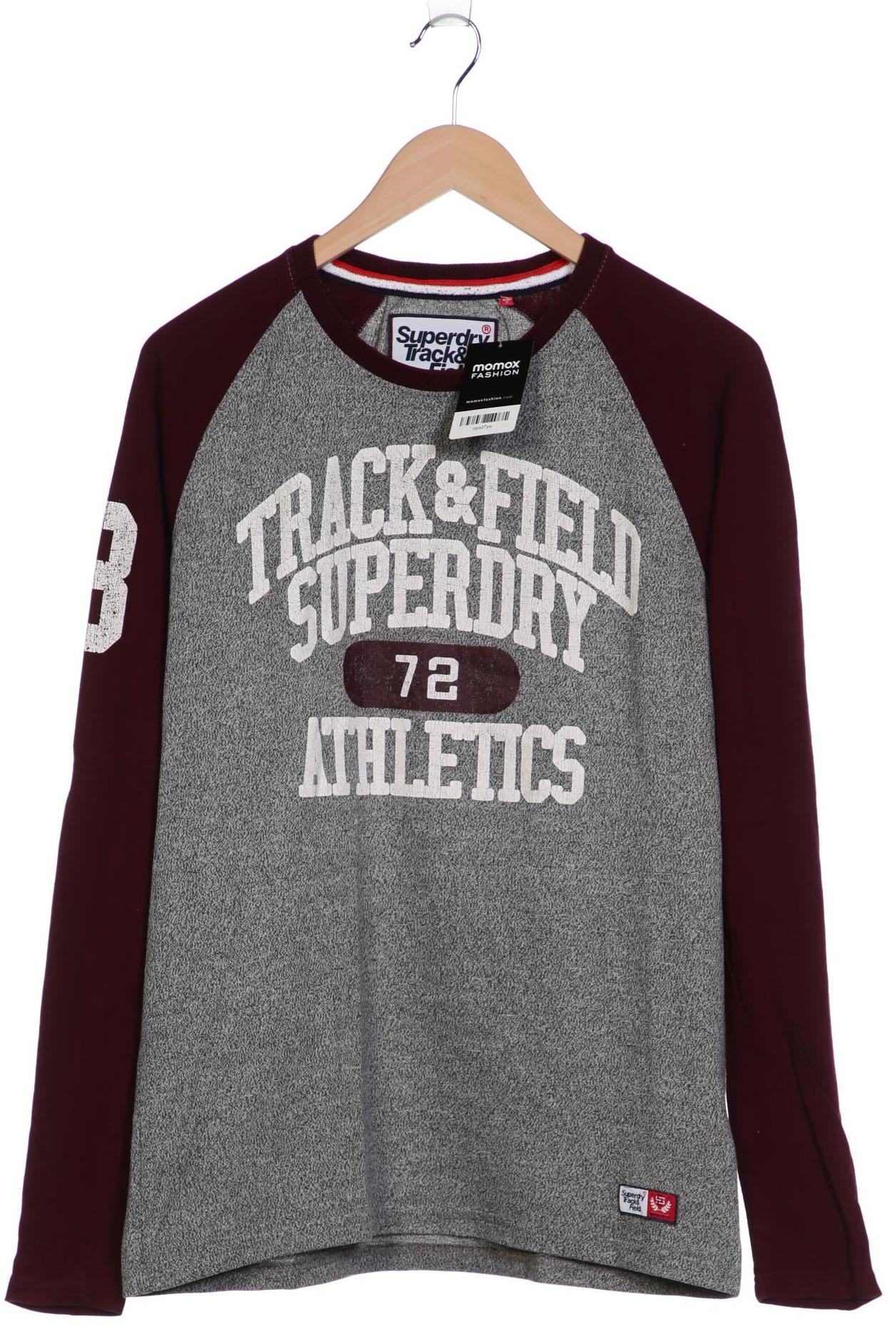 

Superdry Herren Langarmshirt, grau, Gr. 52