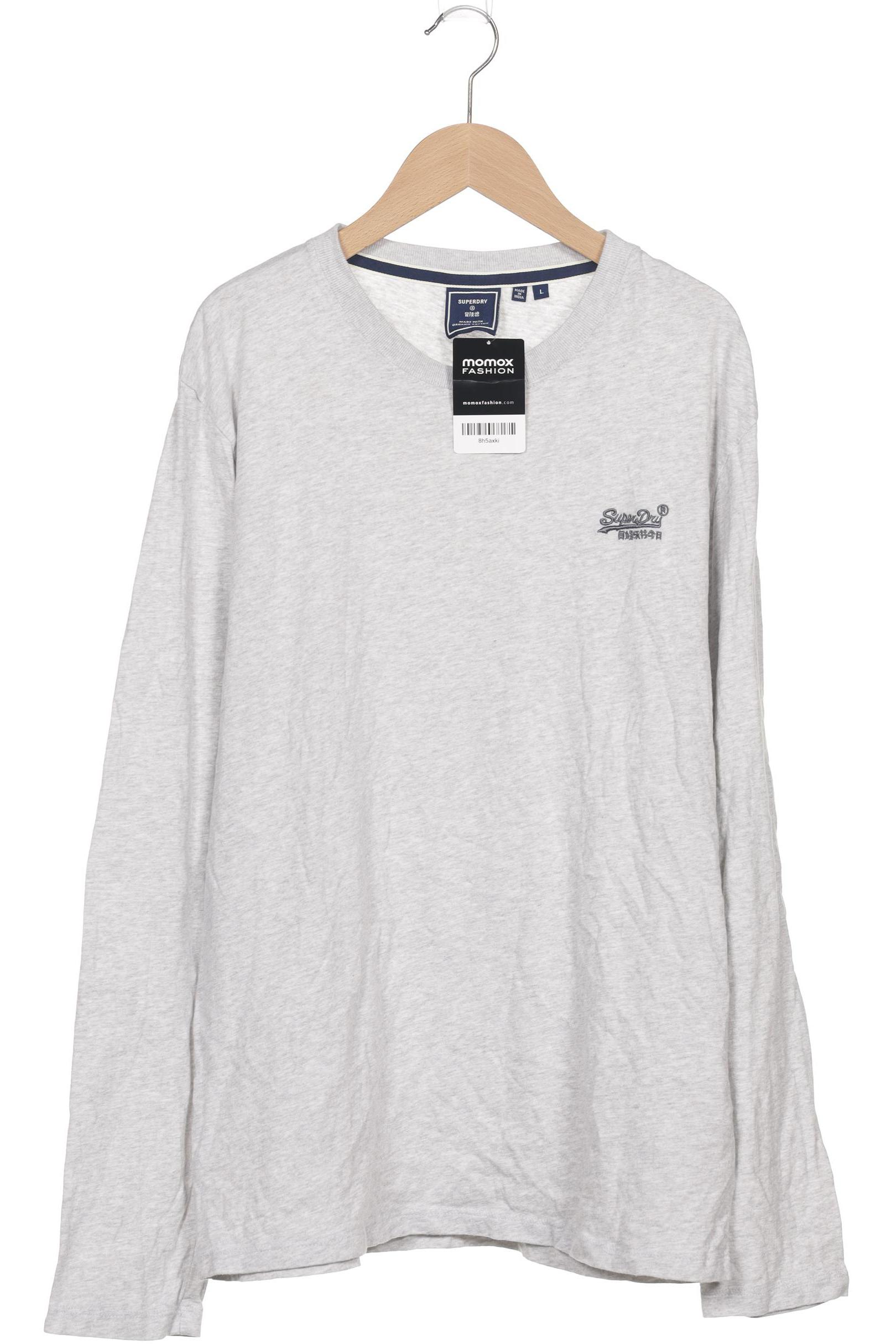 

Superdry Herren Langarmshirt, grau, Gr. 52