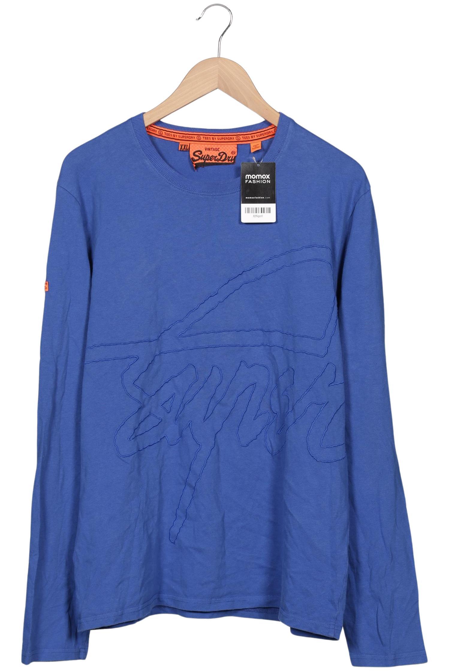 

Superdry Herren Langarmshirt, blau, Gr. 56