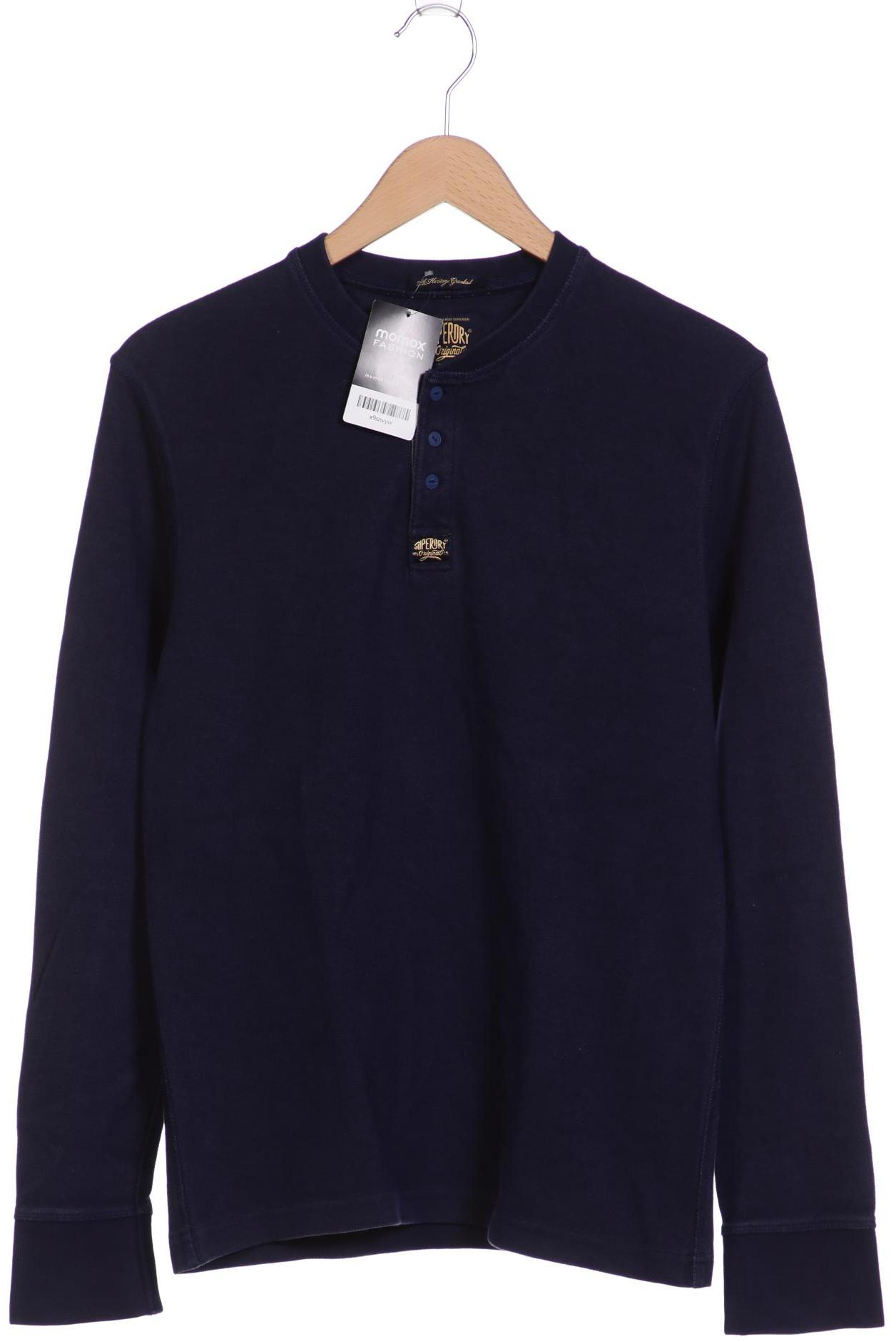 

Superdry Herren Langarmshirt, marineblau, Gr. 54
