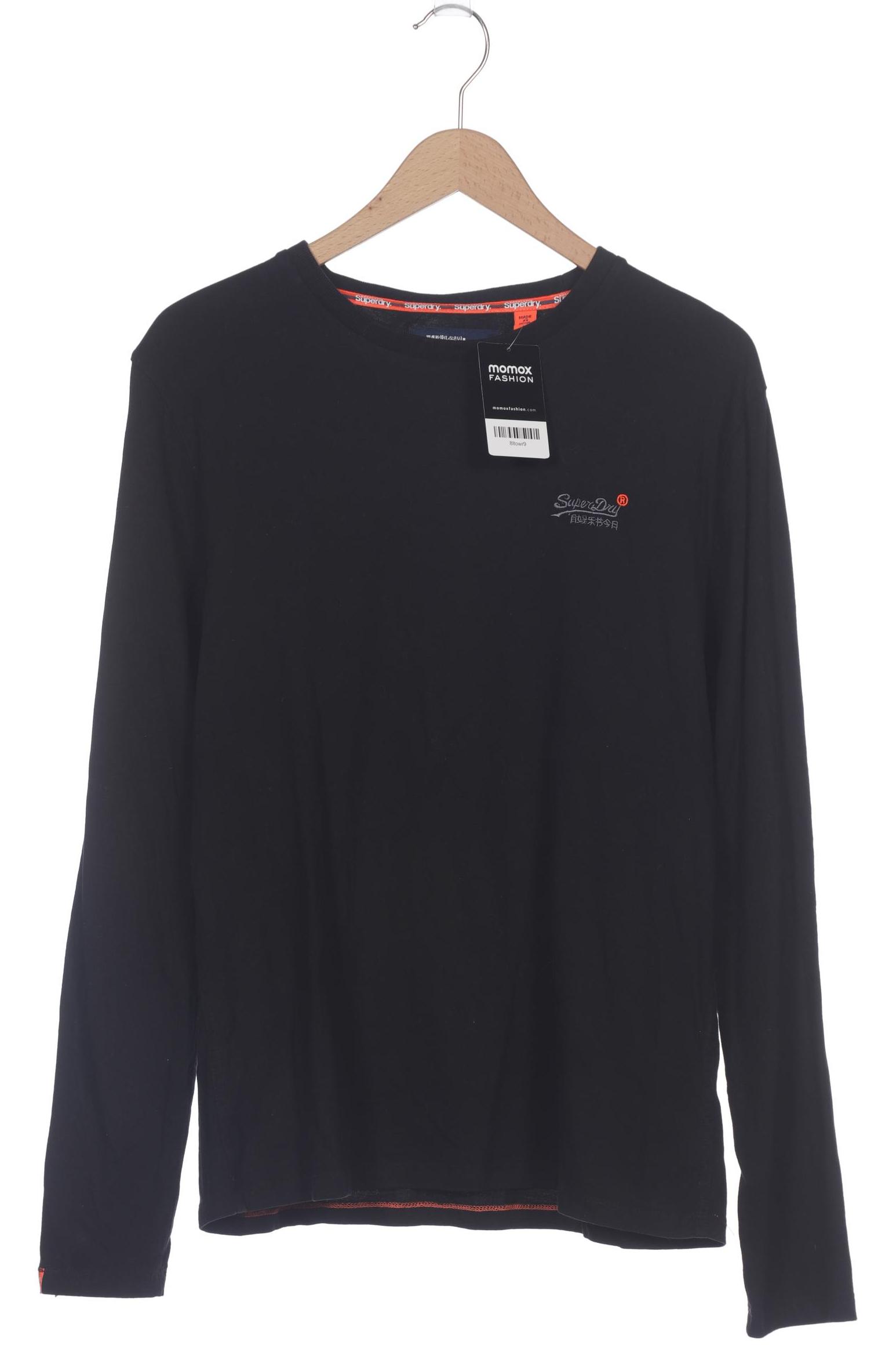 

Superdry Herren Langarmshirt, schwarz, Gr. 54