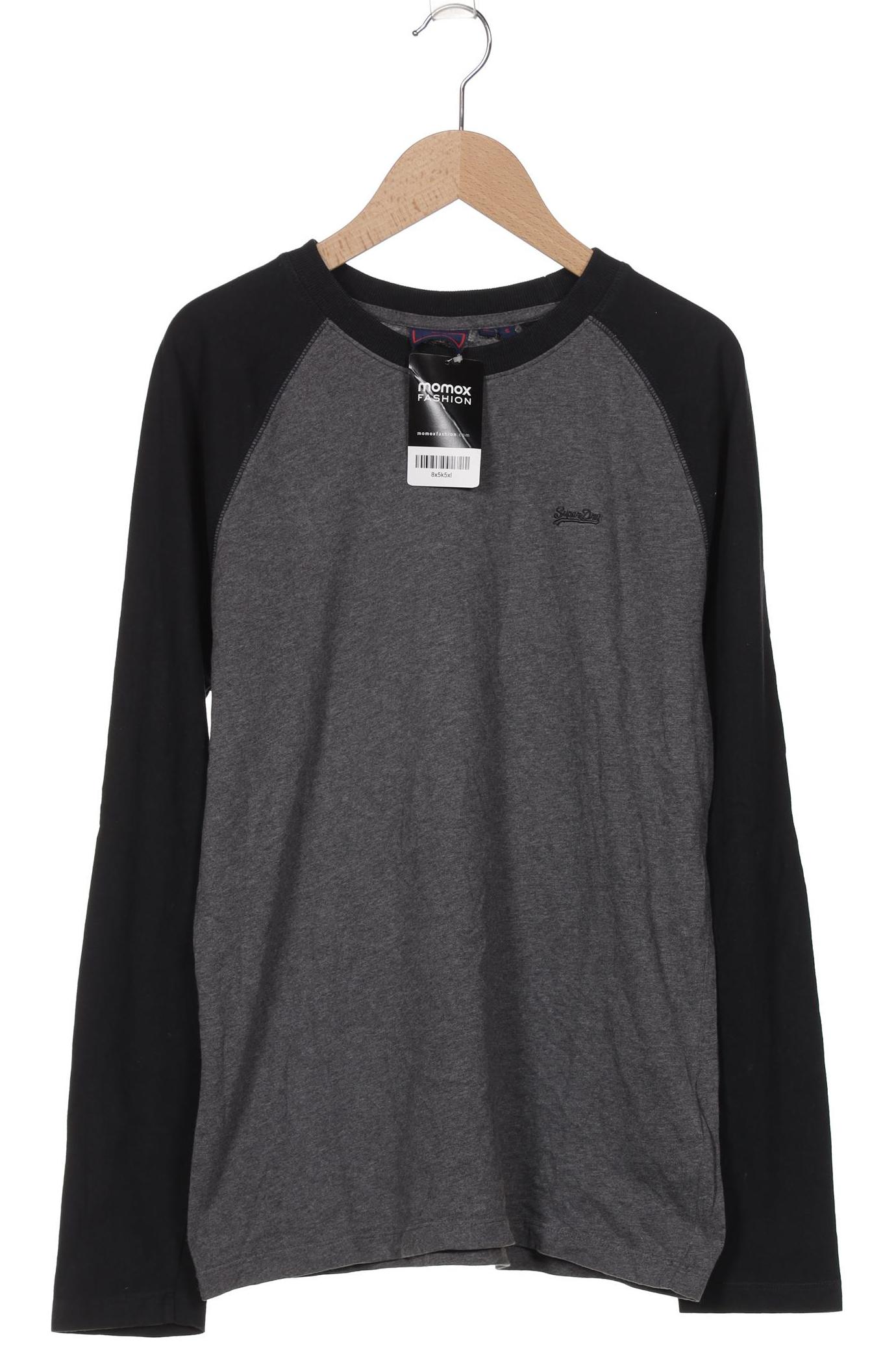 

Superdry Herren Langarmshirt, grau, Gr. 46