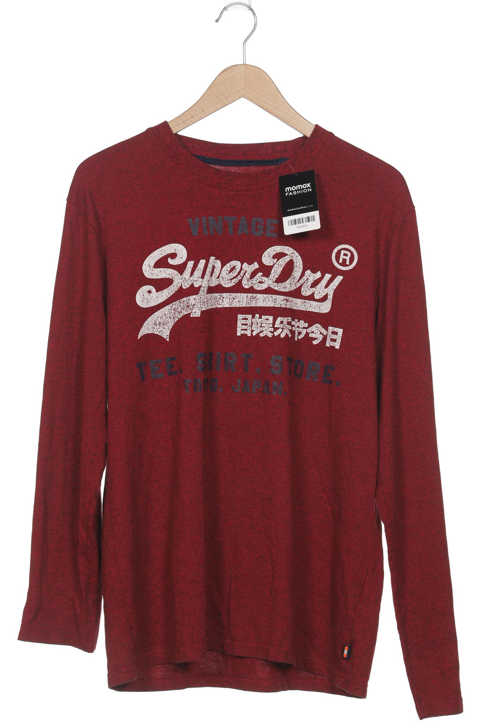 

Superdry Herren Langarmshirt, rot, Gr. 56