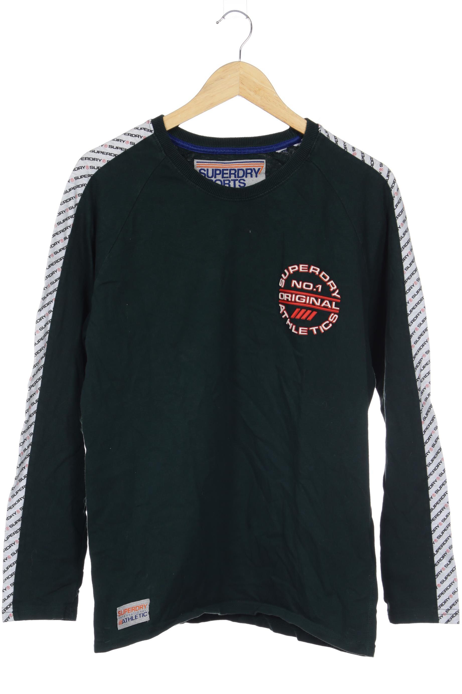 

Superdry Herren Langarmshirt, grün, Gr.