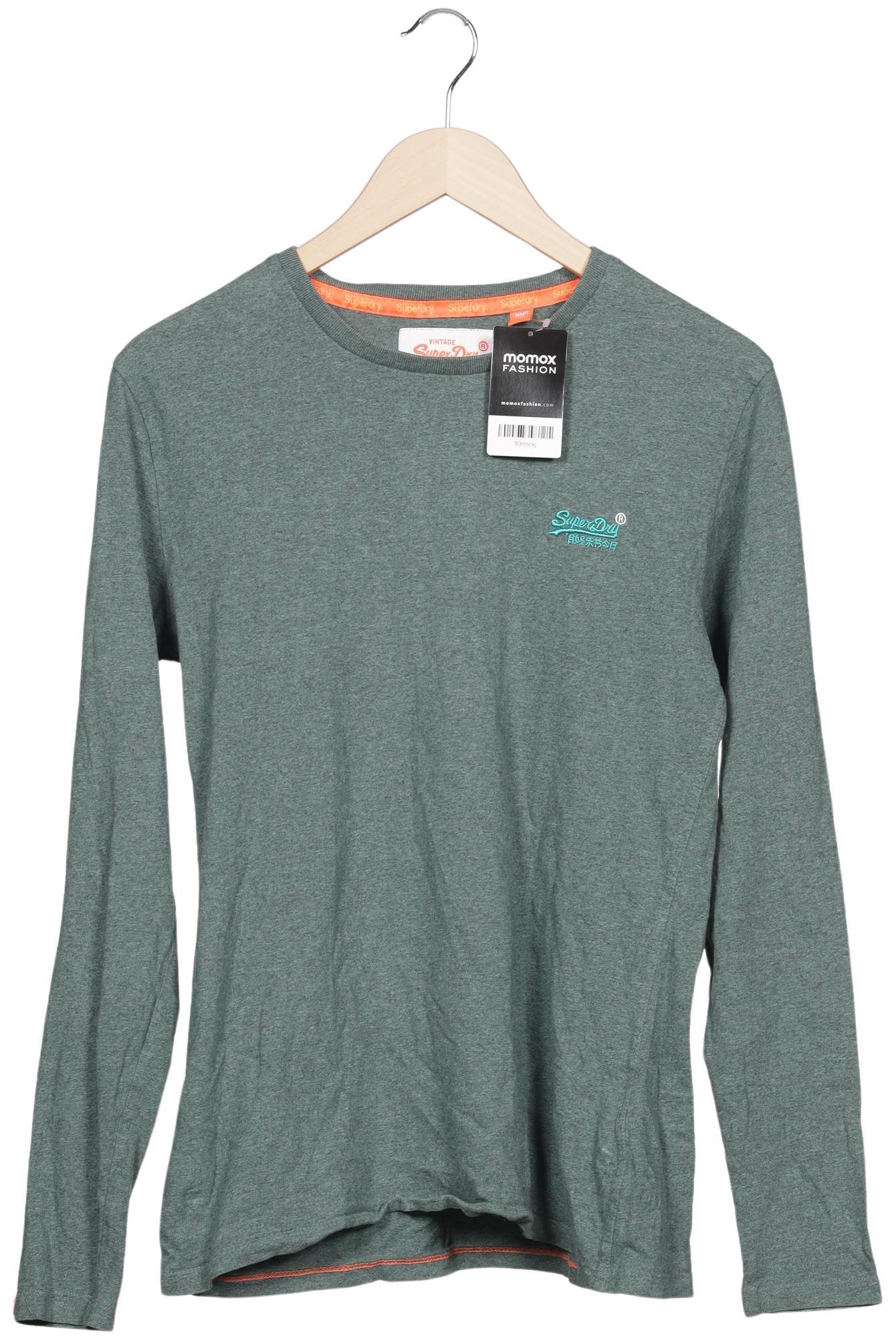 

Superdry Herren Langarmshirt, grün, Gr. 48