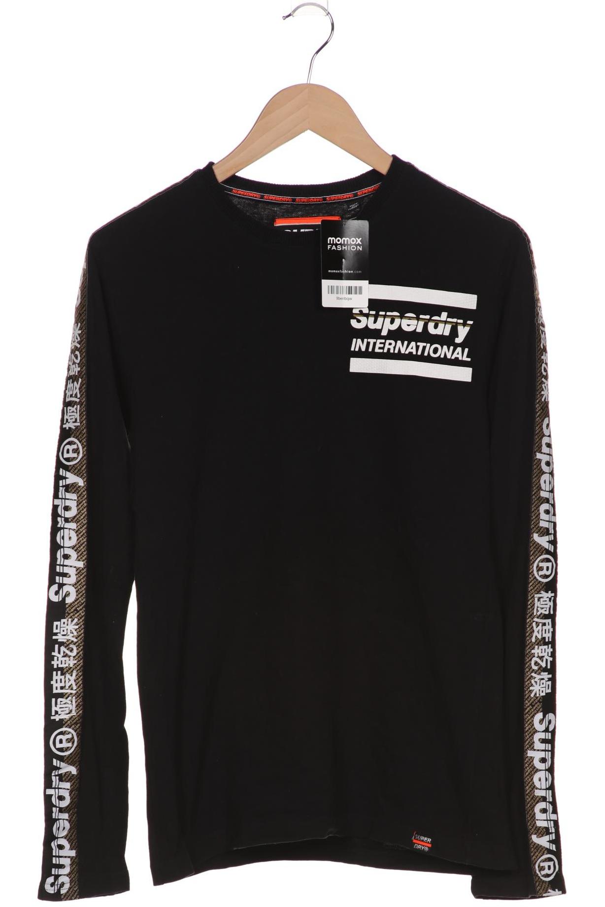 

Superdry Herren Langarmshirt, schwarz, Gr. 46
