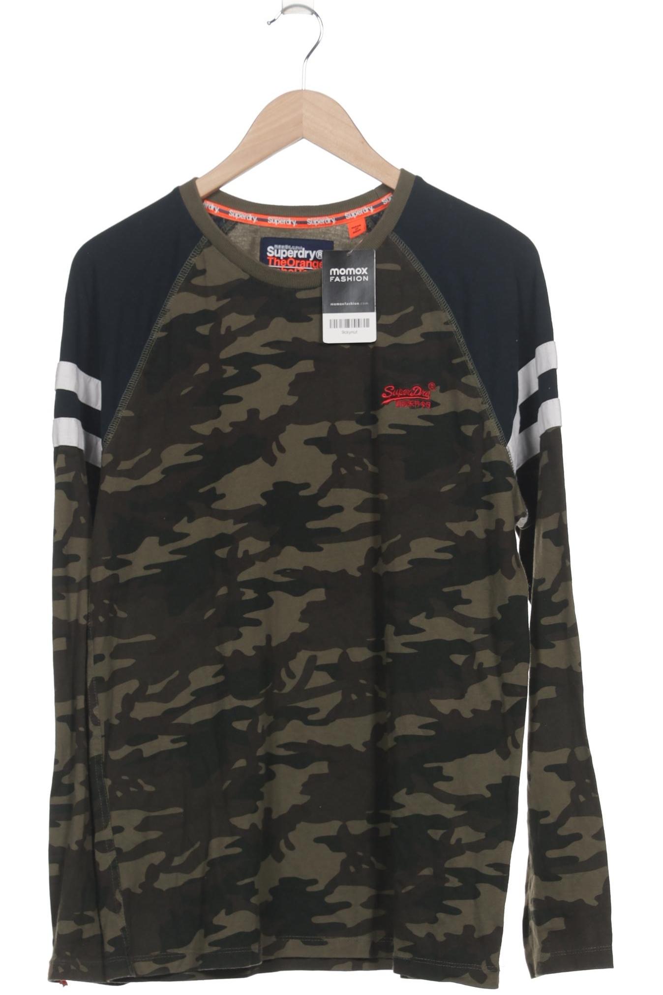 

Superdry Herren Langarmshirt, grün, Gr. 52
