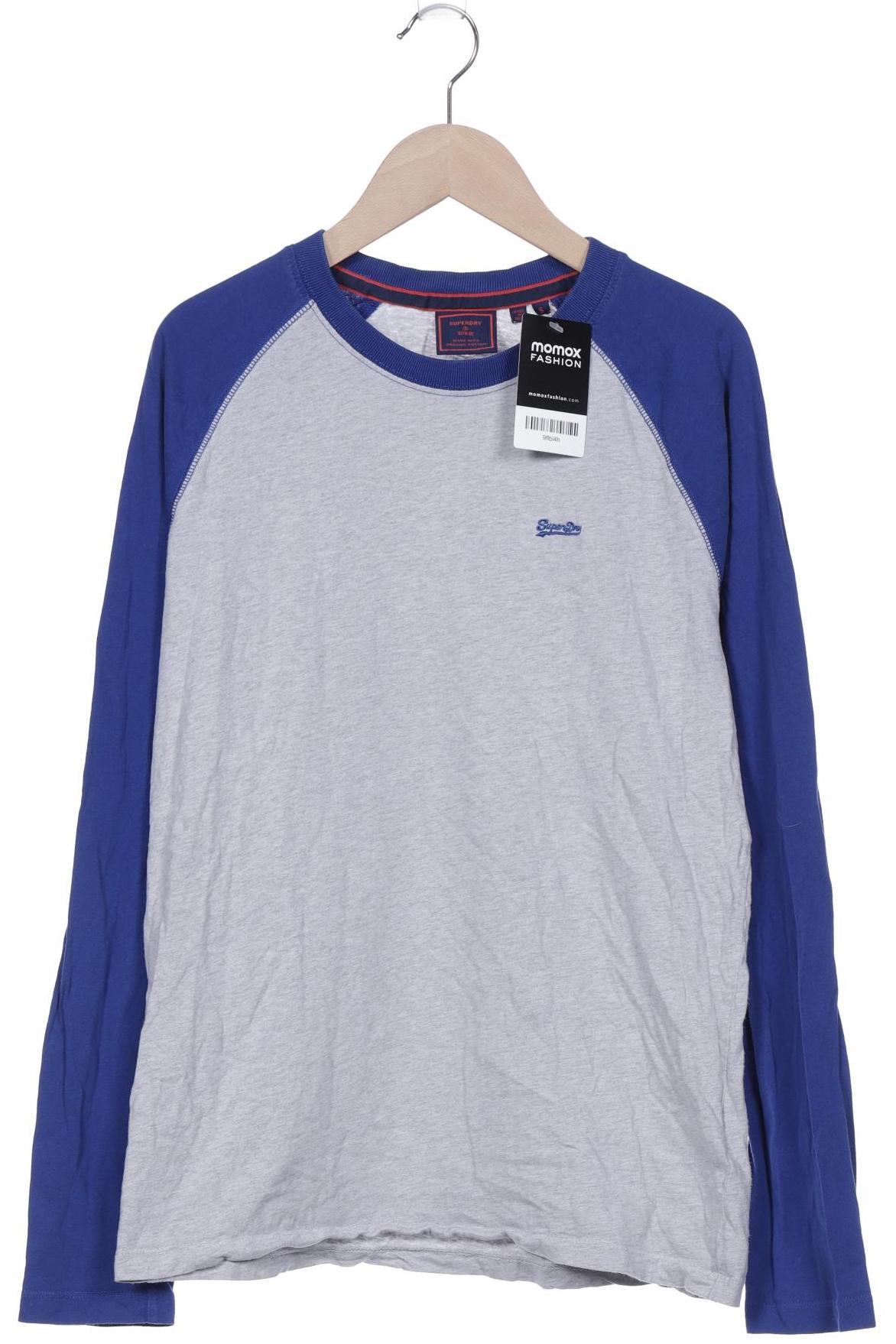

Superdry Herren Langarmshirt, grau, Gr. 46