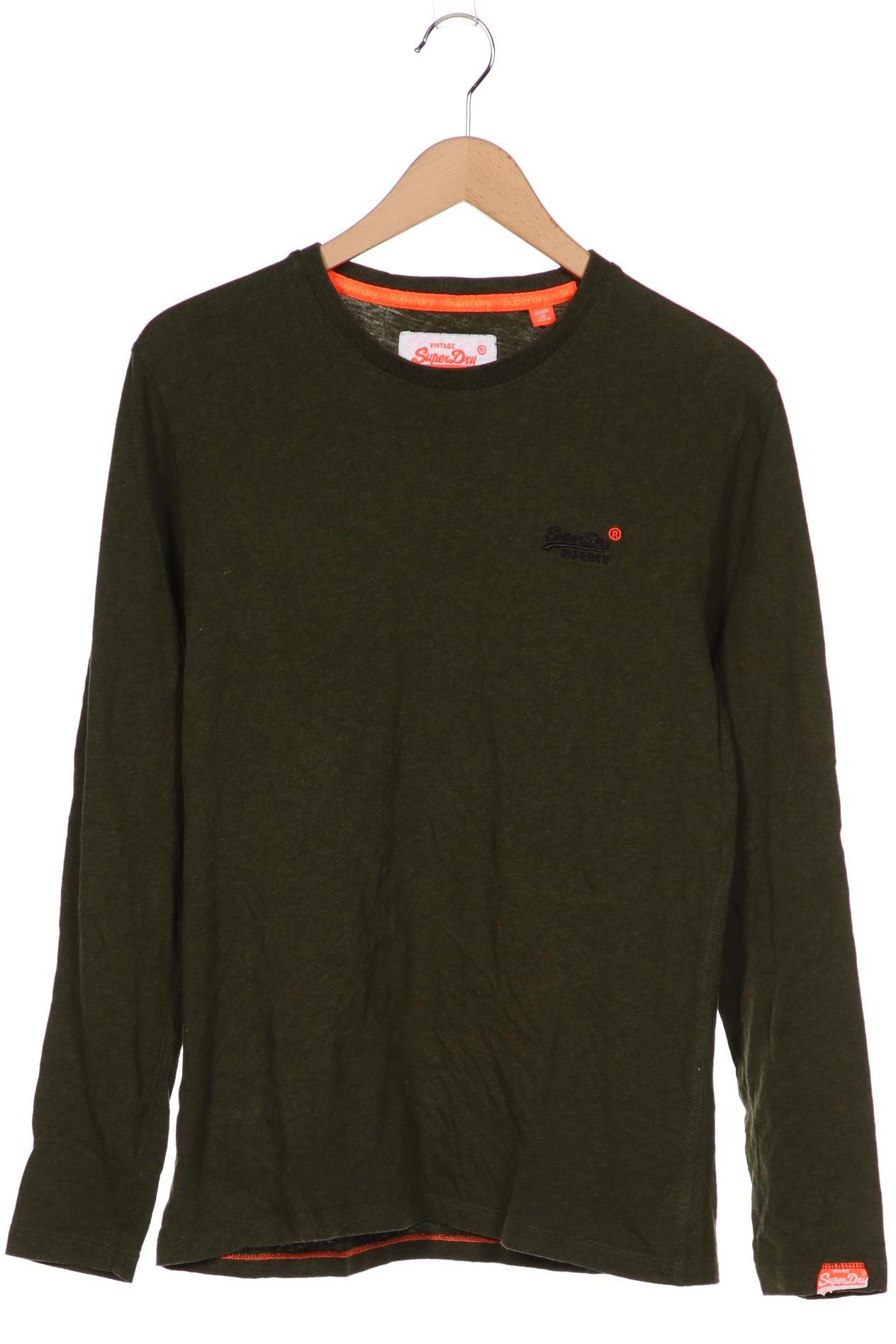 

Superdry Herren Langarmshirt, grün