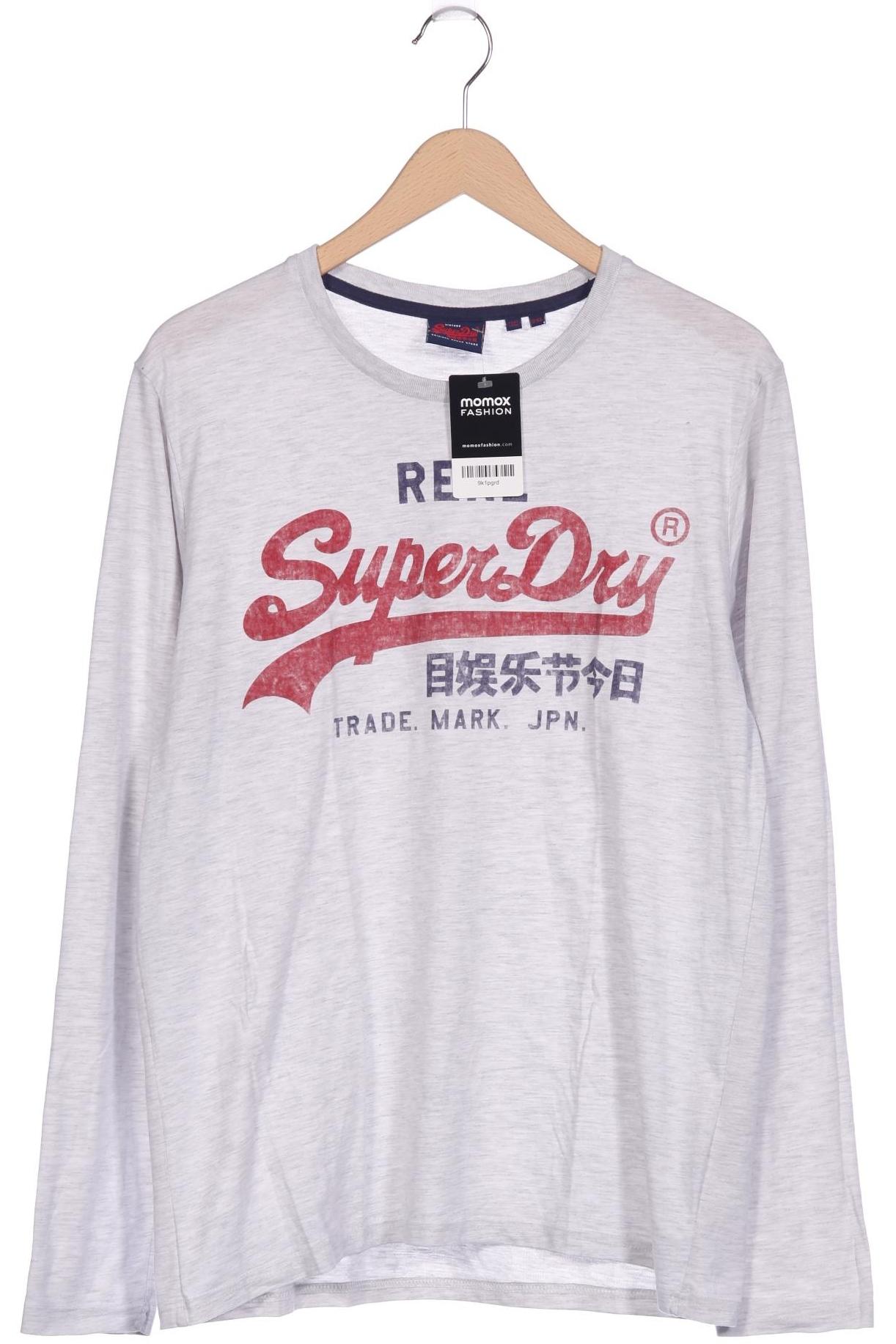 

Superdry Herren Langarmshirt, grau, Gr. 56
