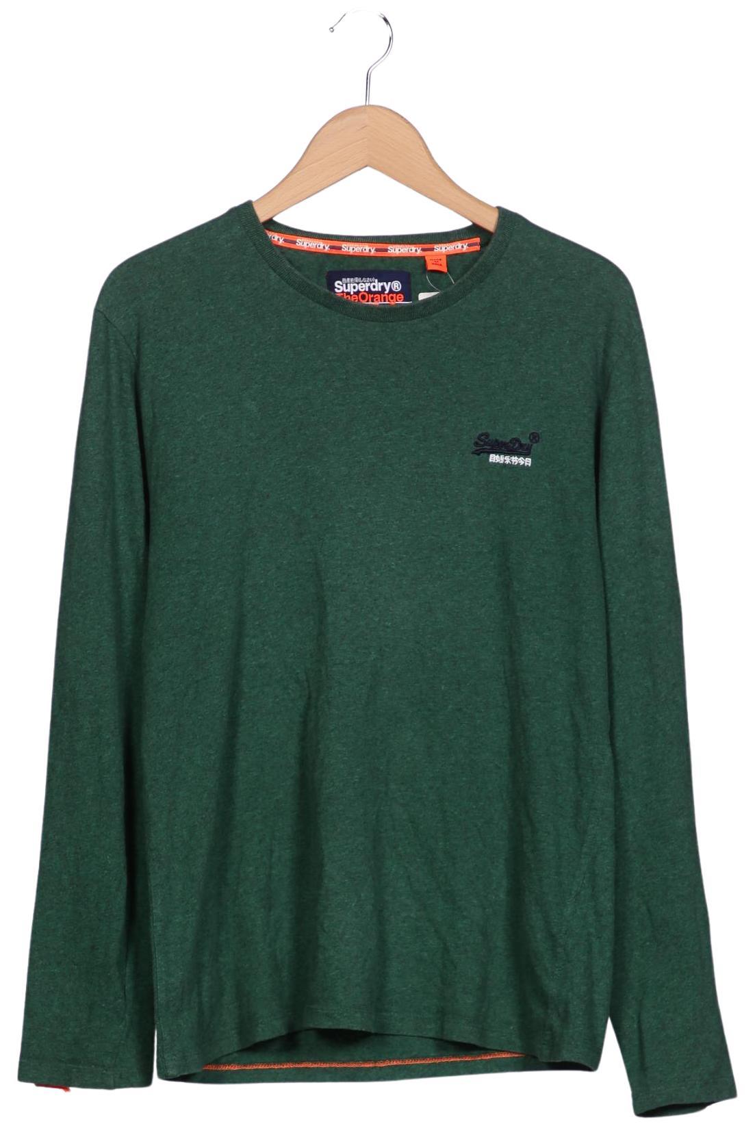 

Superdry Herren Langarmshirt, grün, Gr. 48