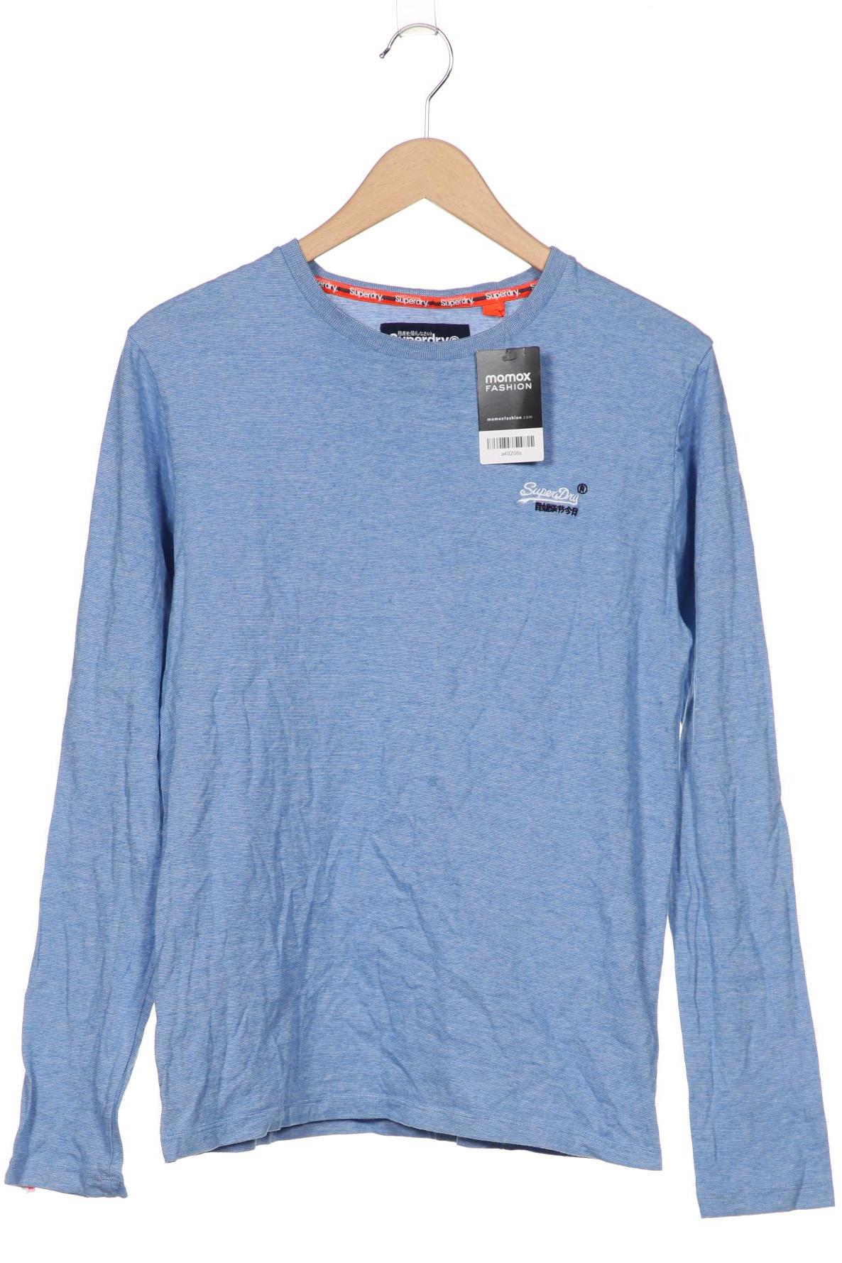 

Superdry Herren Langarmshirt, blau