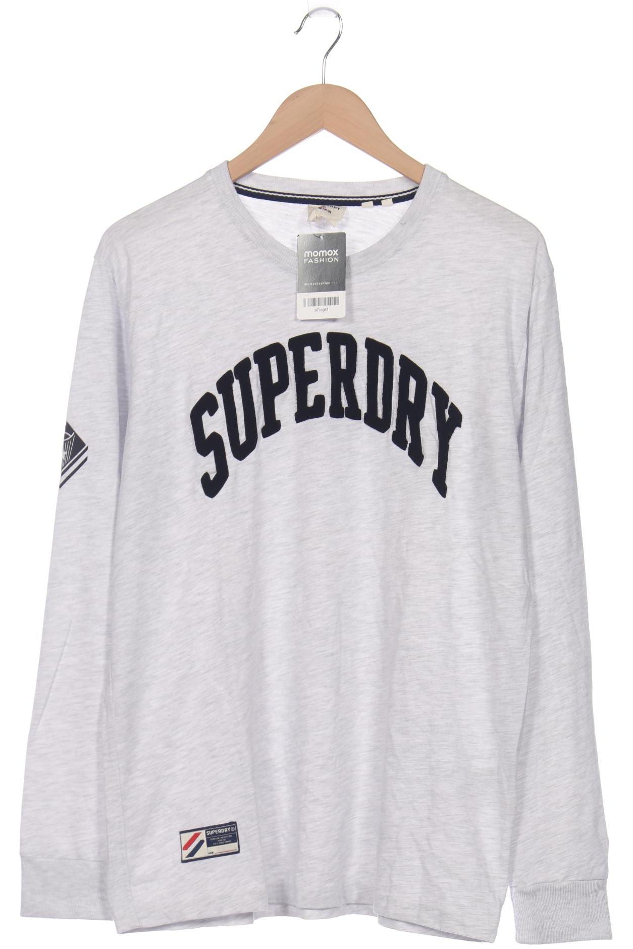 

Superdry Herren Langarmshirt, grau, Gr. 52