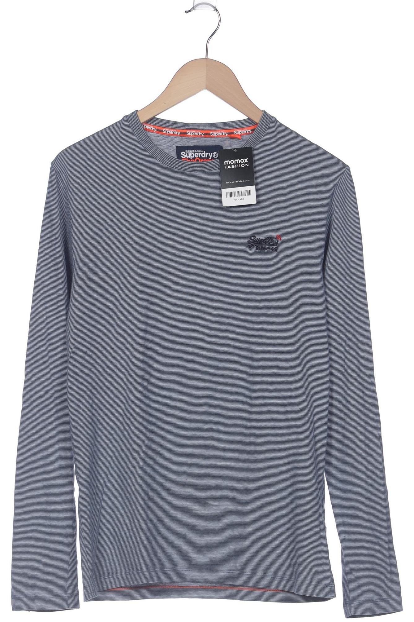 

Superdry Herren Langarmshirt, blau, Gr. 48