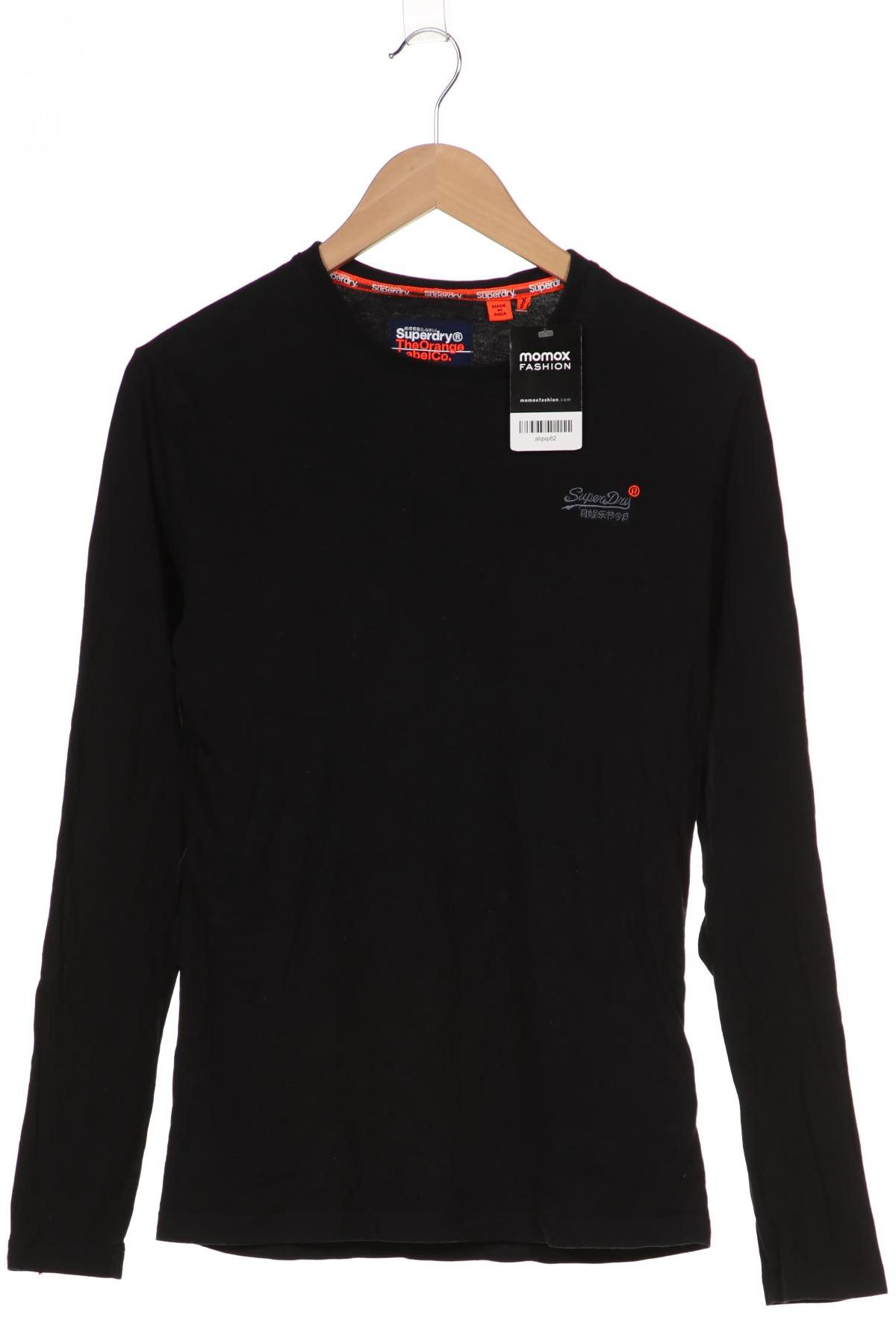 

Superdry Herren Langarmshirt, schwarz