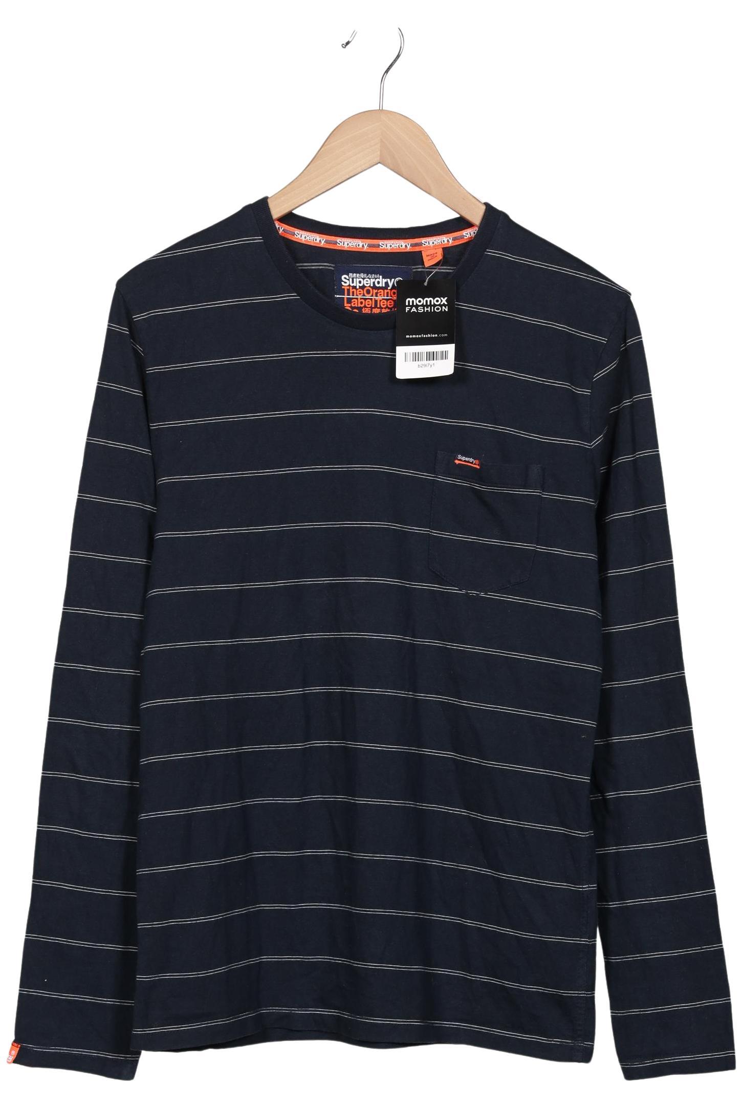 

Superdry Herren Langarmshirt, marineblau, Gr. 52