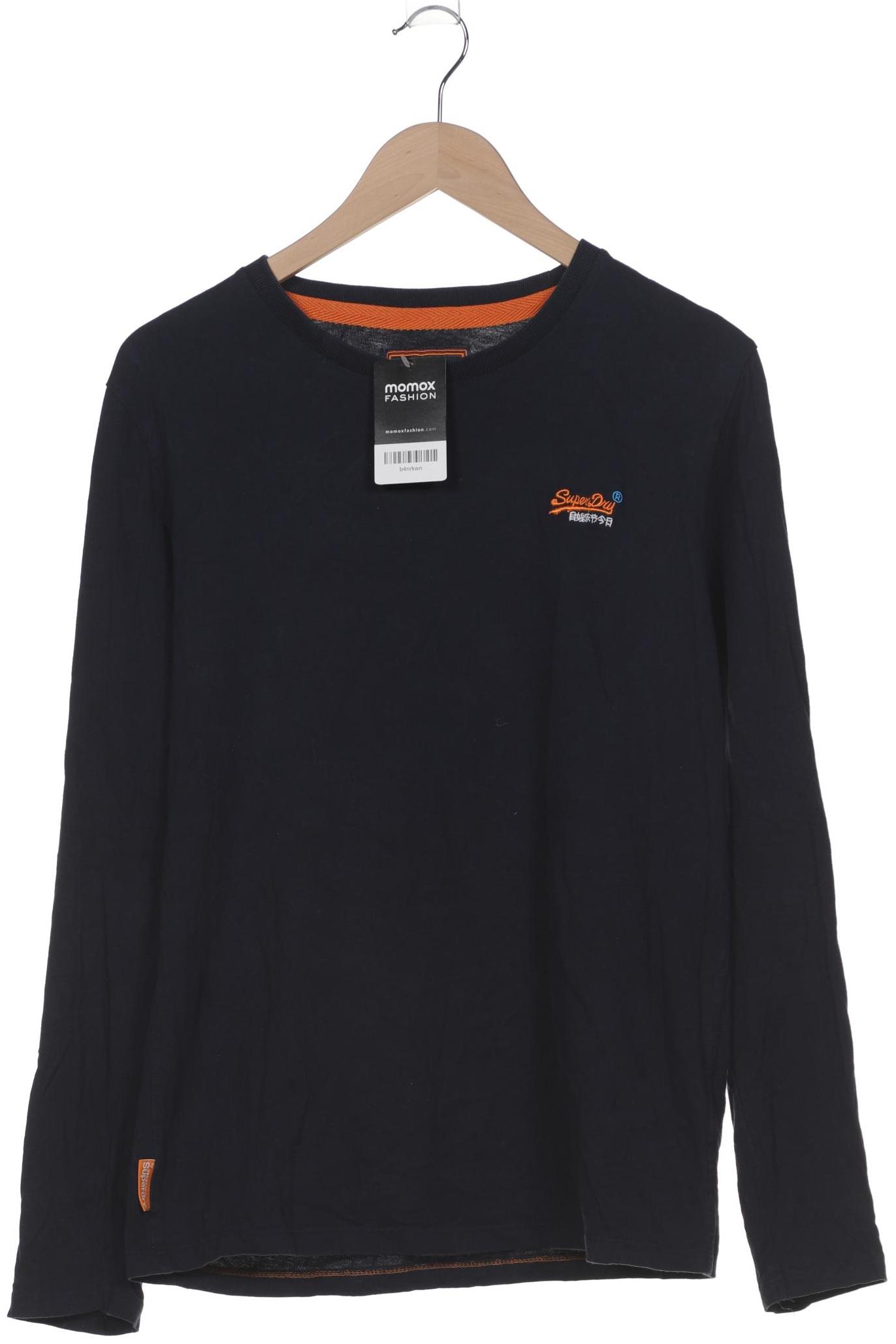 

Superdry Herren Langarmshirt, marineblau, Gr. 48