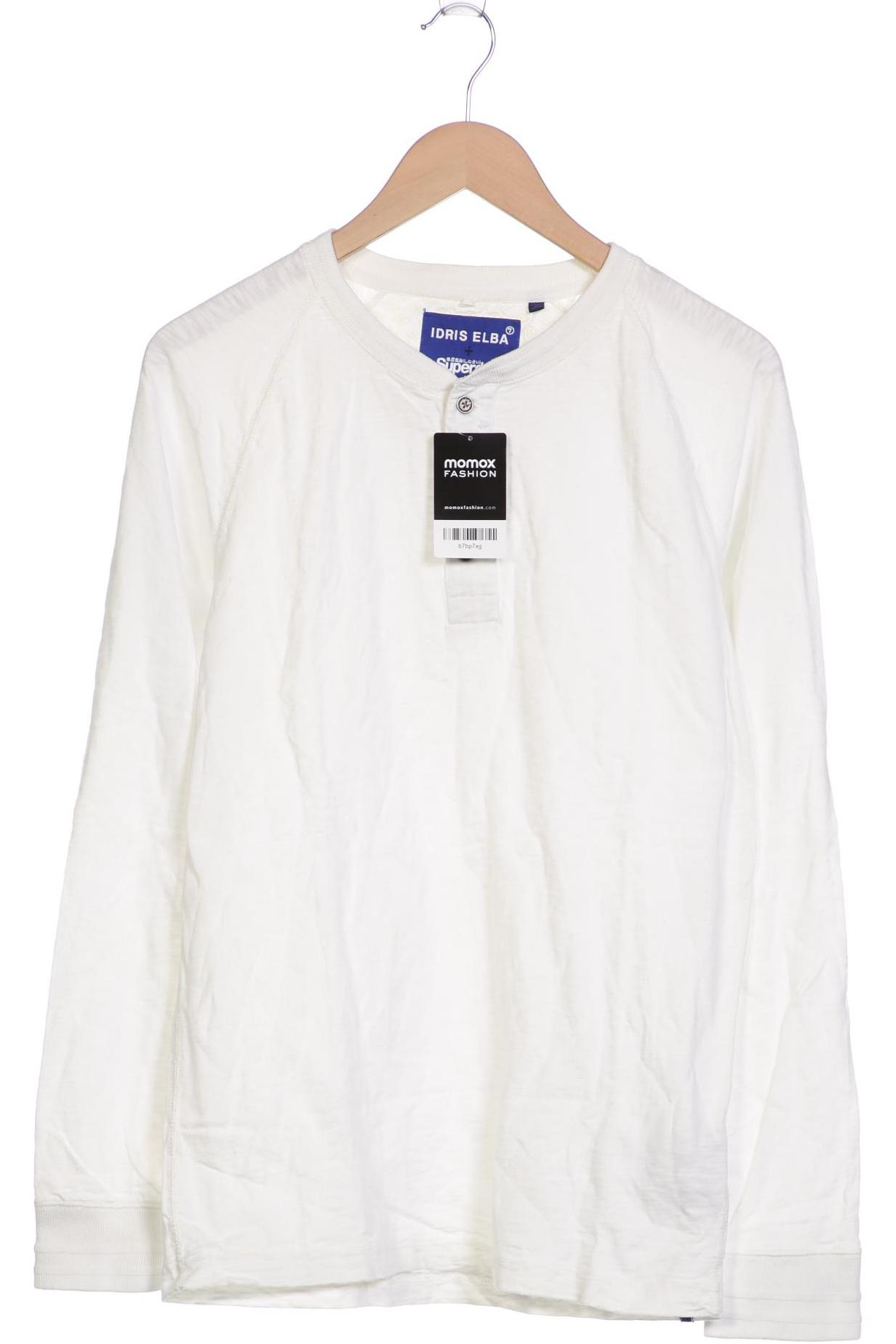 

Superdry Herren Langarmshirt, weiß