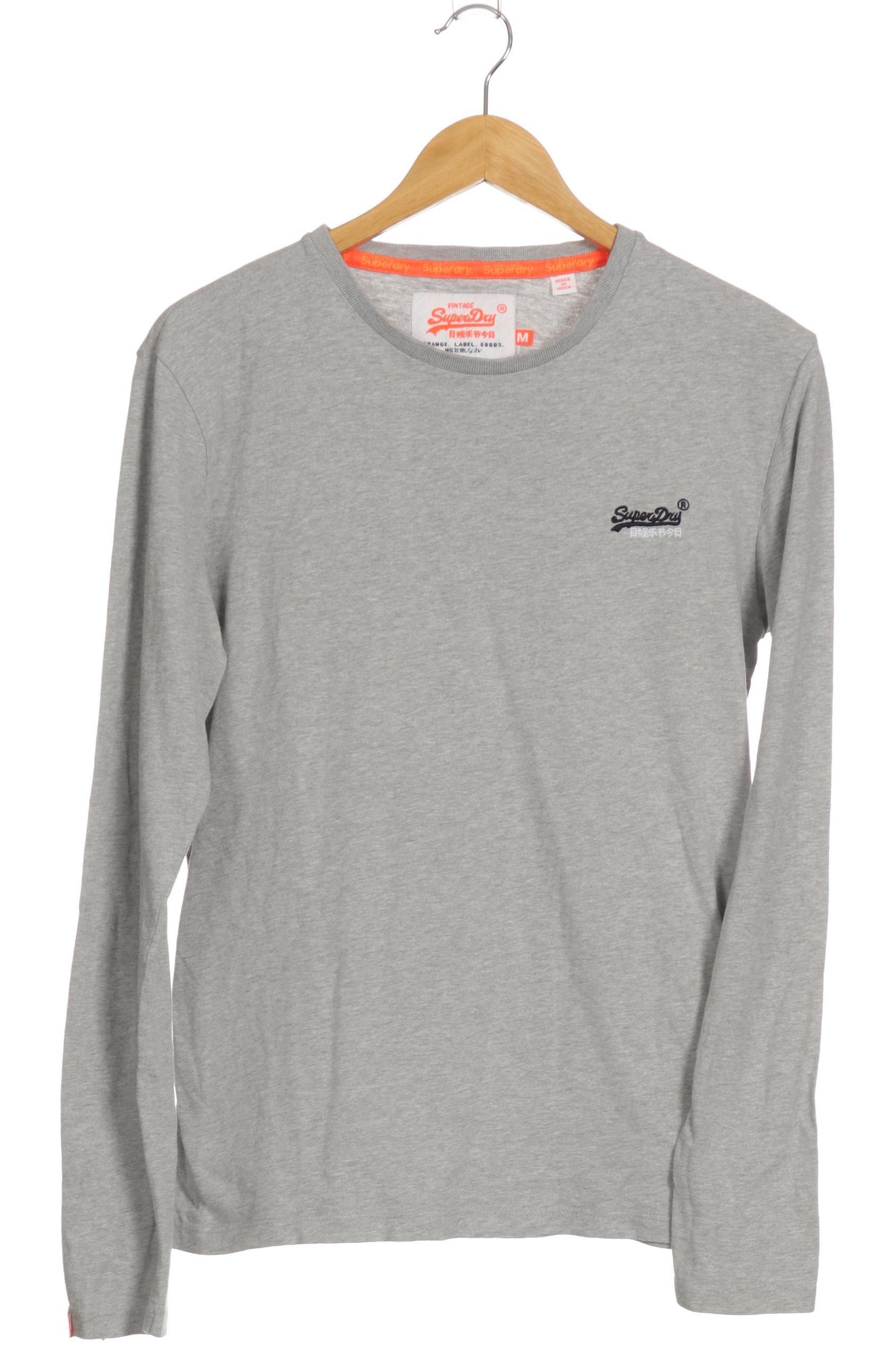 Thumbnail - Superdry Herren Langarmshirt, silber, Gr.