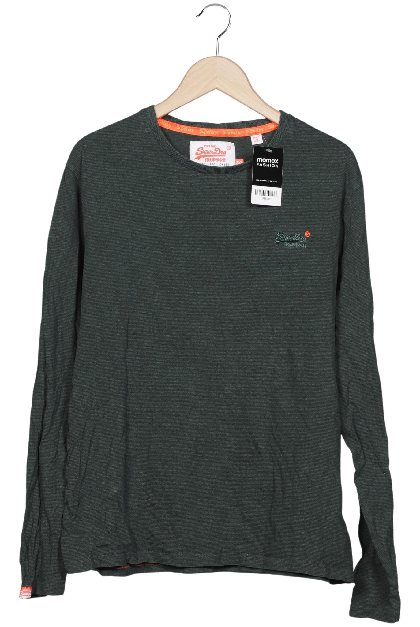 

Superdry Herren Langarmshirt, grün, Gr. 56