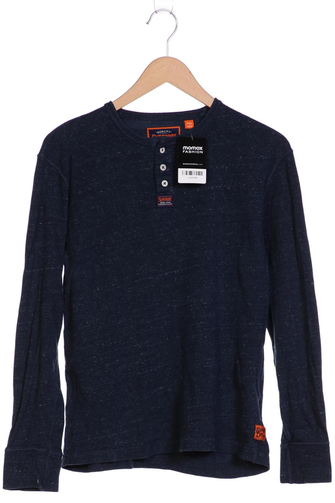 

Superdry Herren Langarmshirt, marineblau, Gr. 54