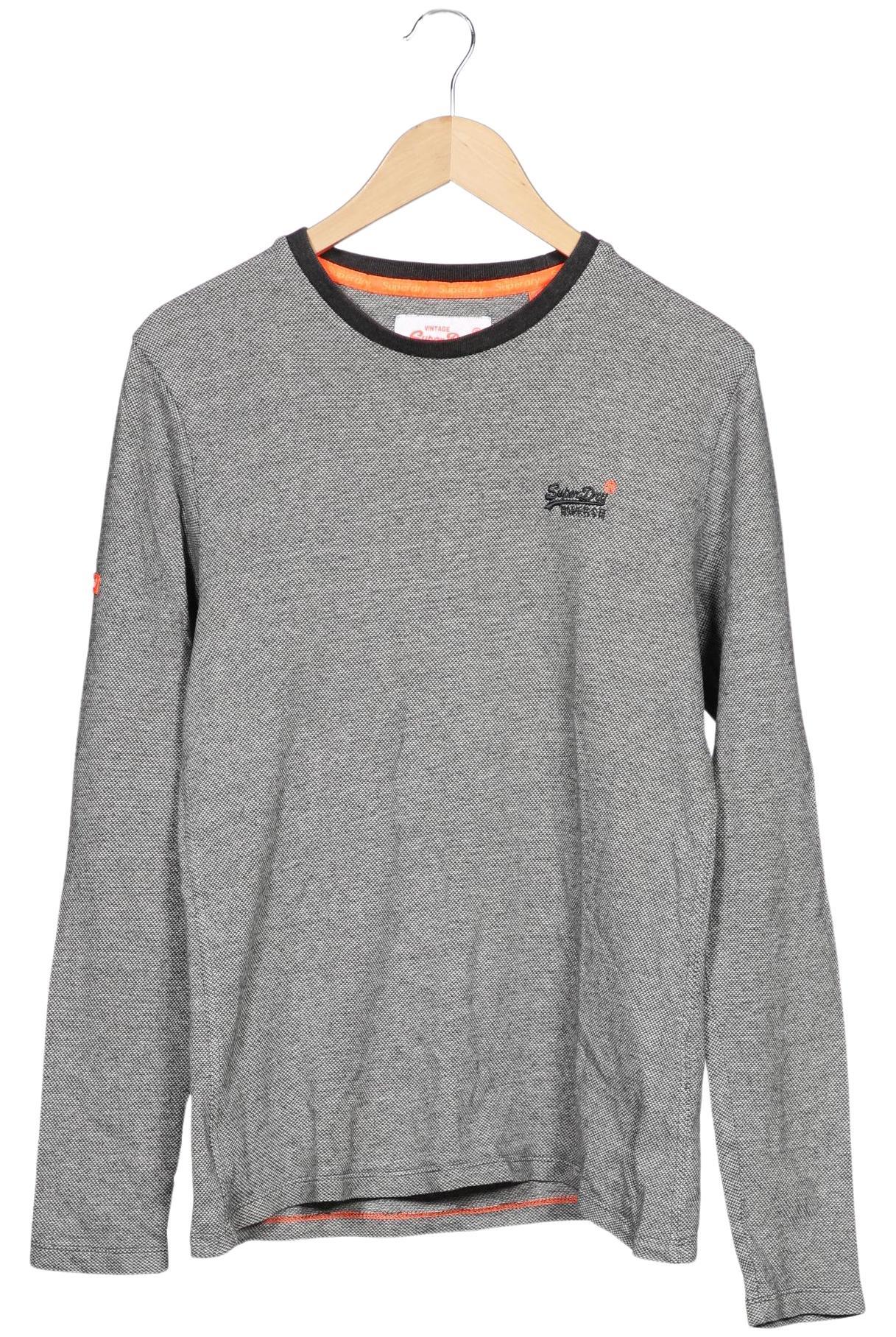 

Superdry Herren Langarmshirt, grau, Gr. 46