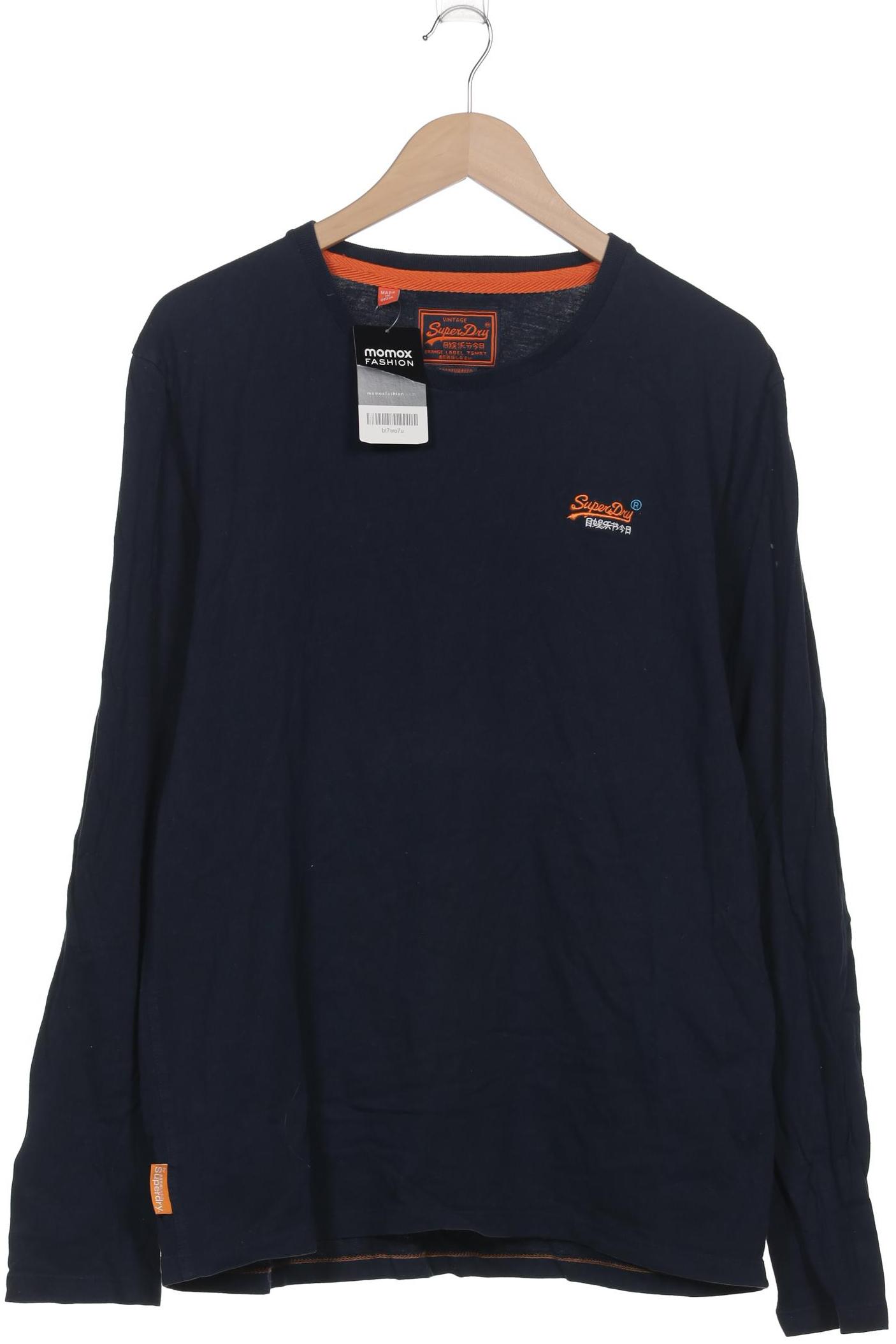 

Superdry Herren Langarmshirt, marineblau, Gr. 56
