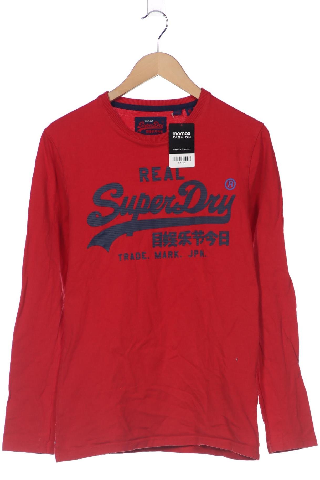 

Superdry Herren Langarmshirt, rot, Gr. 46