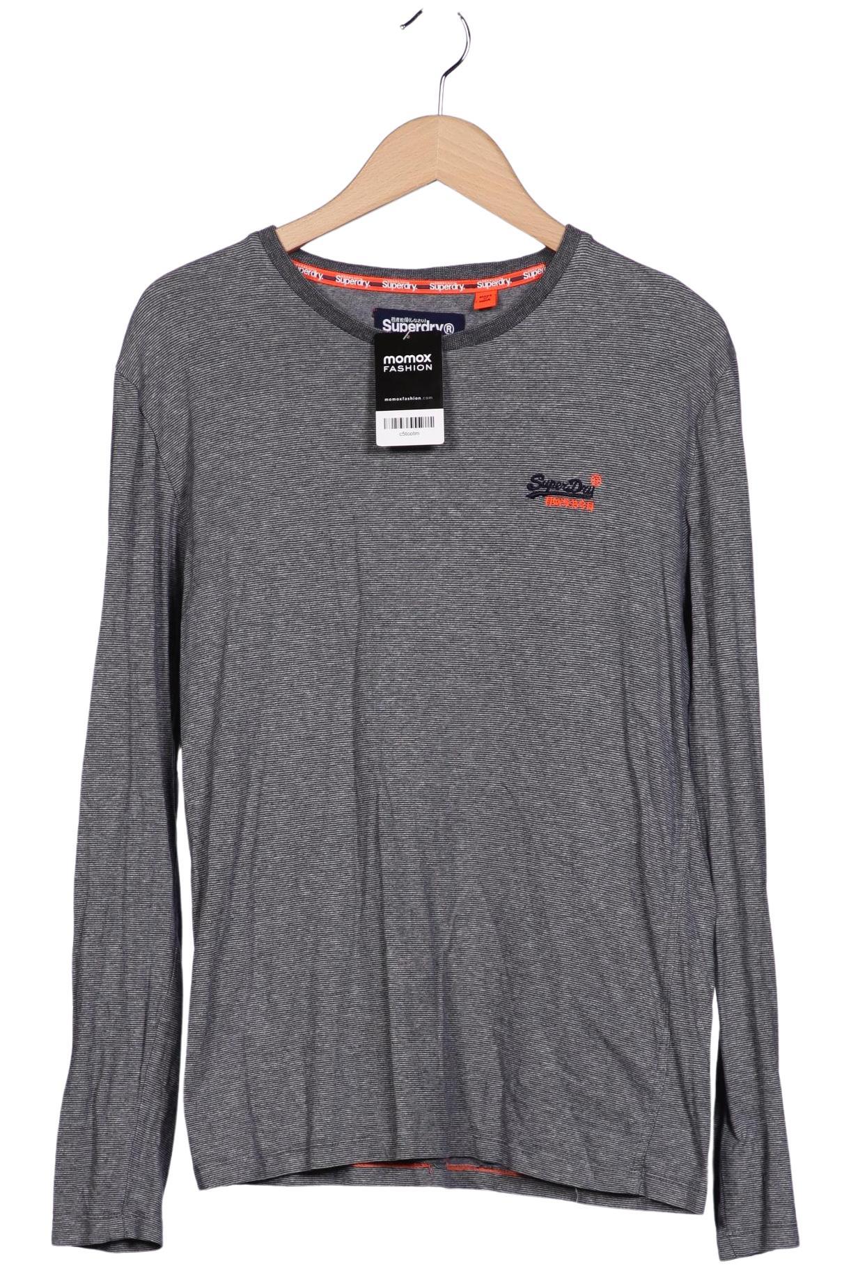 

Superdry Herren Langarmshirt, grau, Gr. 52