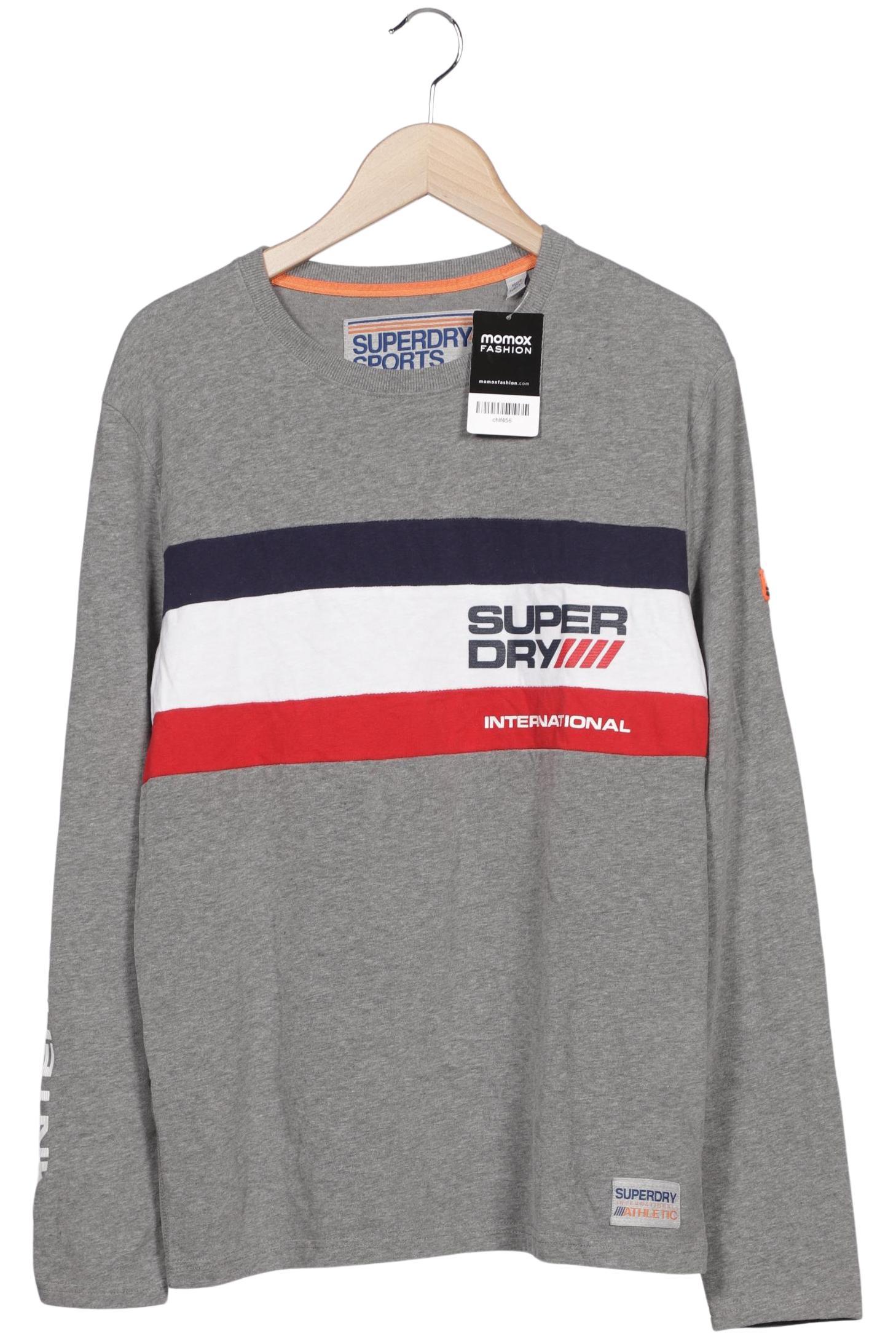 Thumbnail - Superdry Herren Langarmshirt, grau, Gr. 54