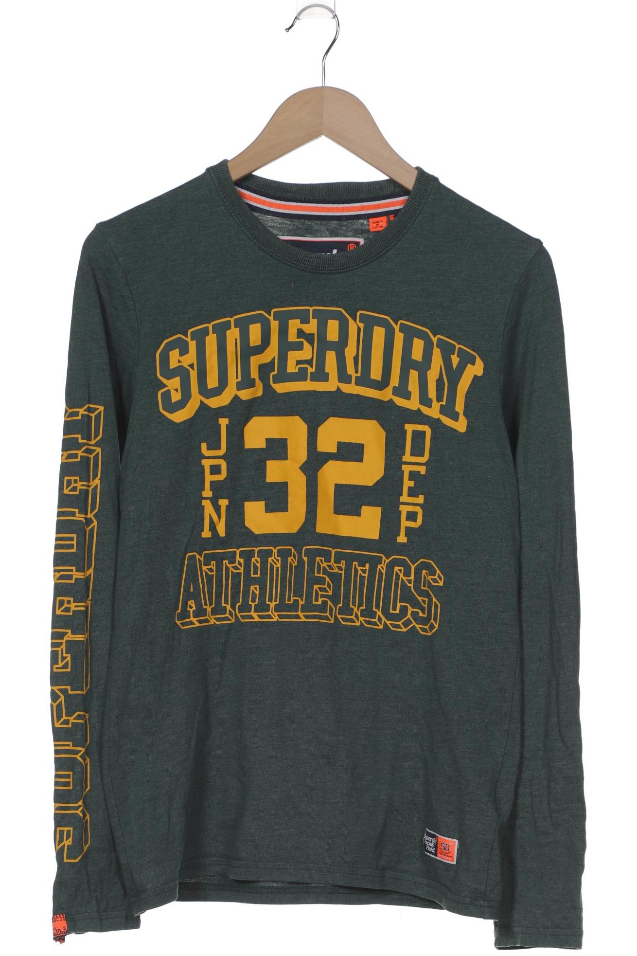 

Superdry Herren Langarmshirt, grün, Gr. 46