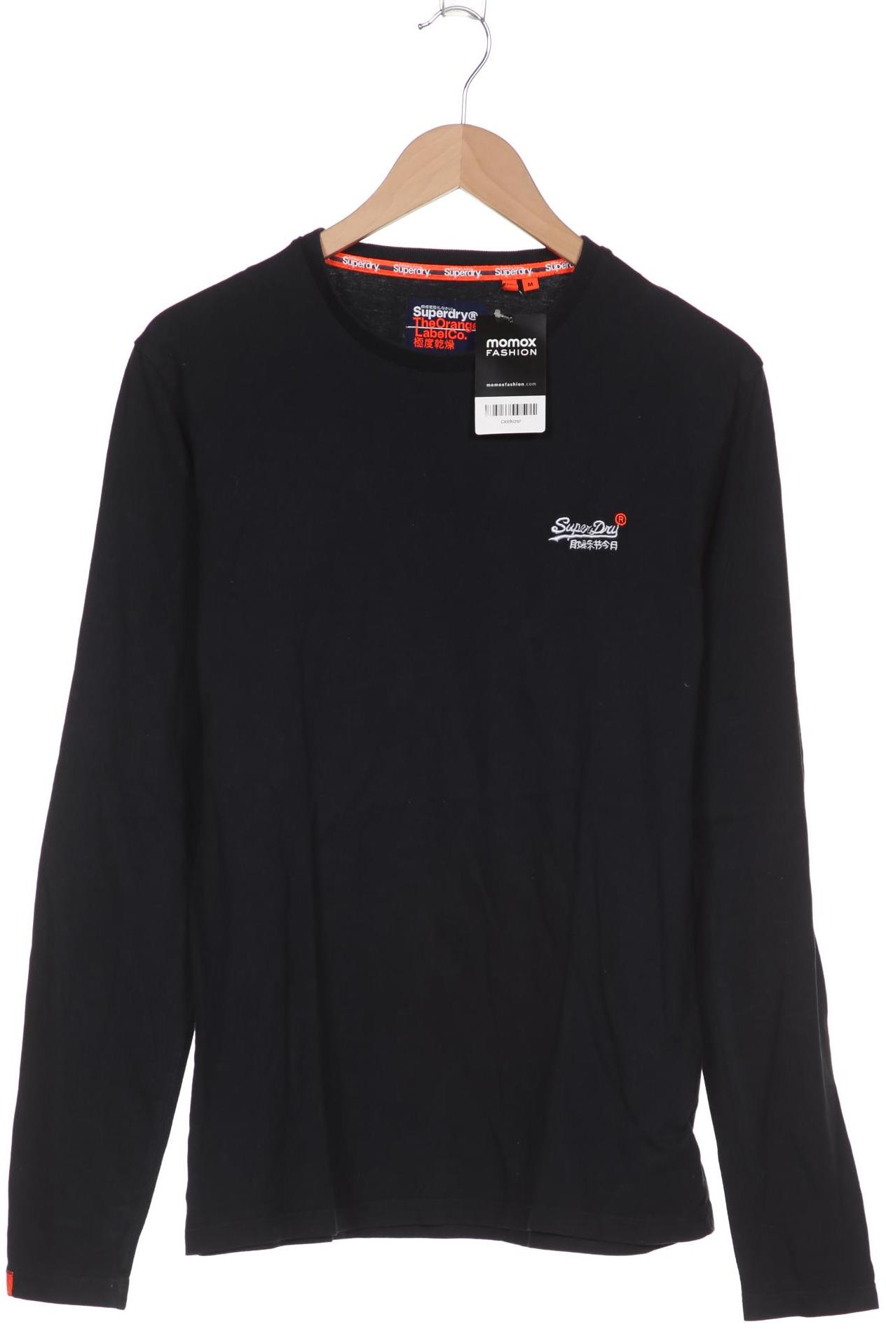 

Superdry Herren Langarmshirt, marineblau
