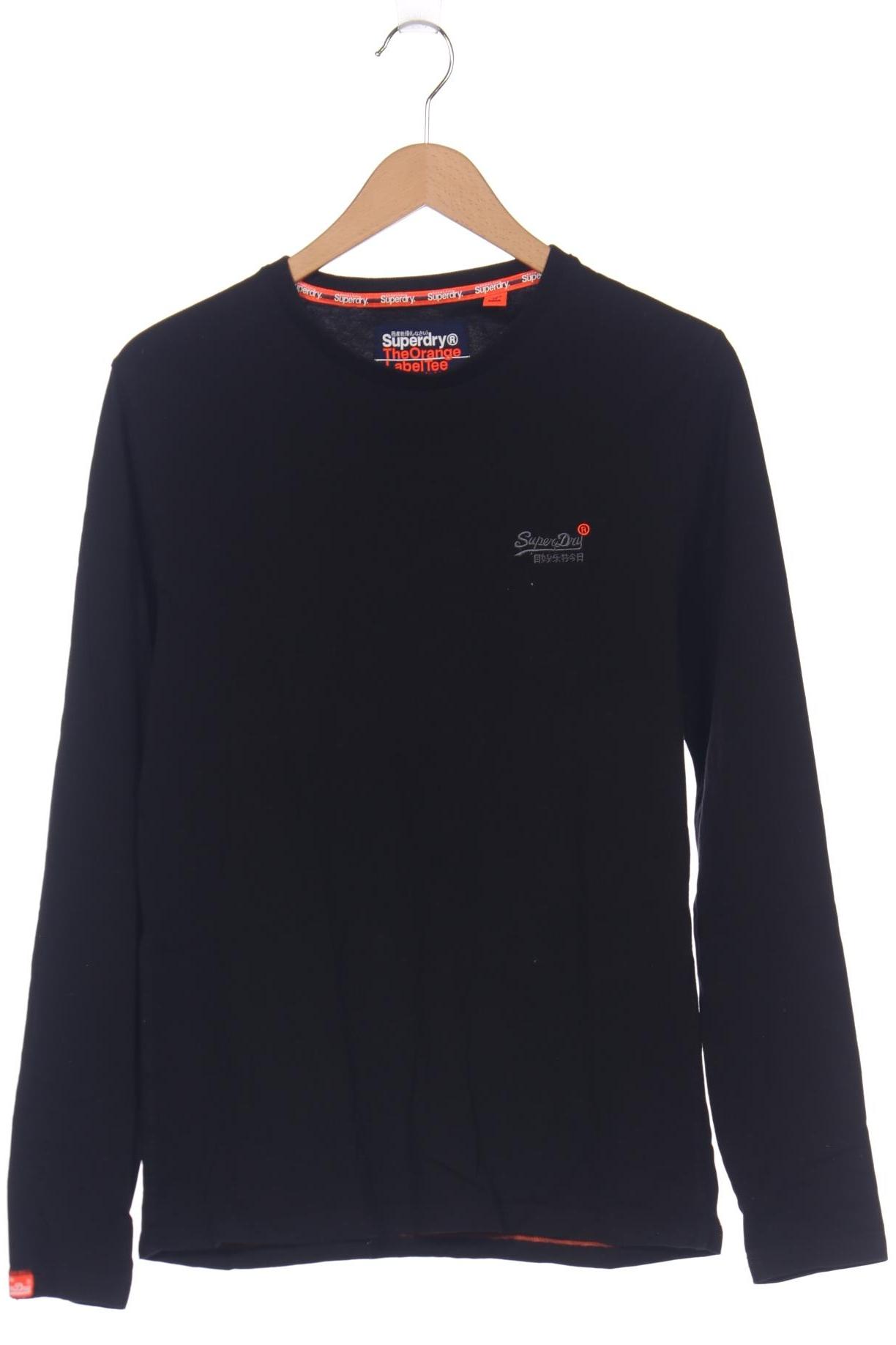 

Superdry Herren Langarmshirt, schwarz, Gr. 46