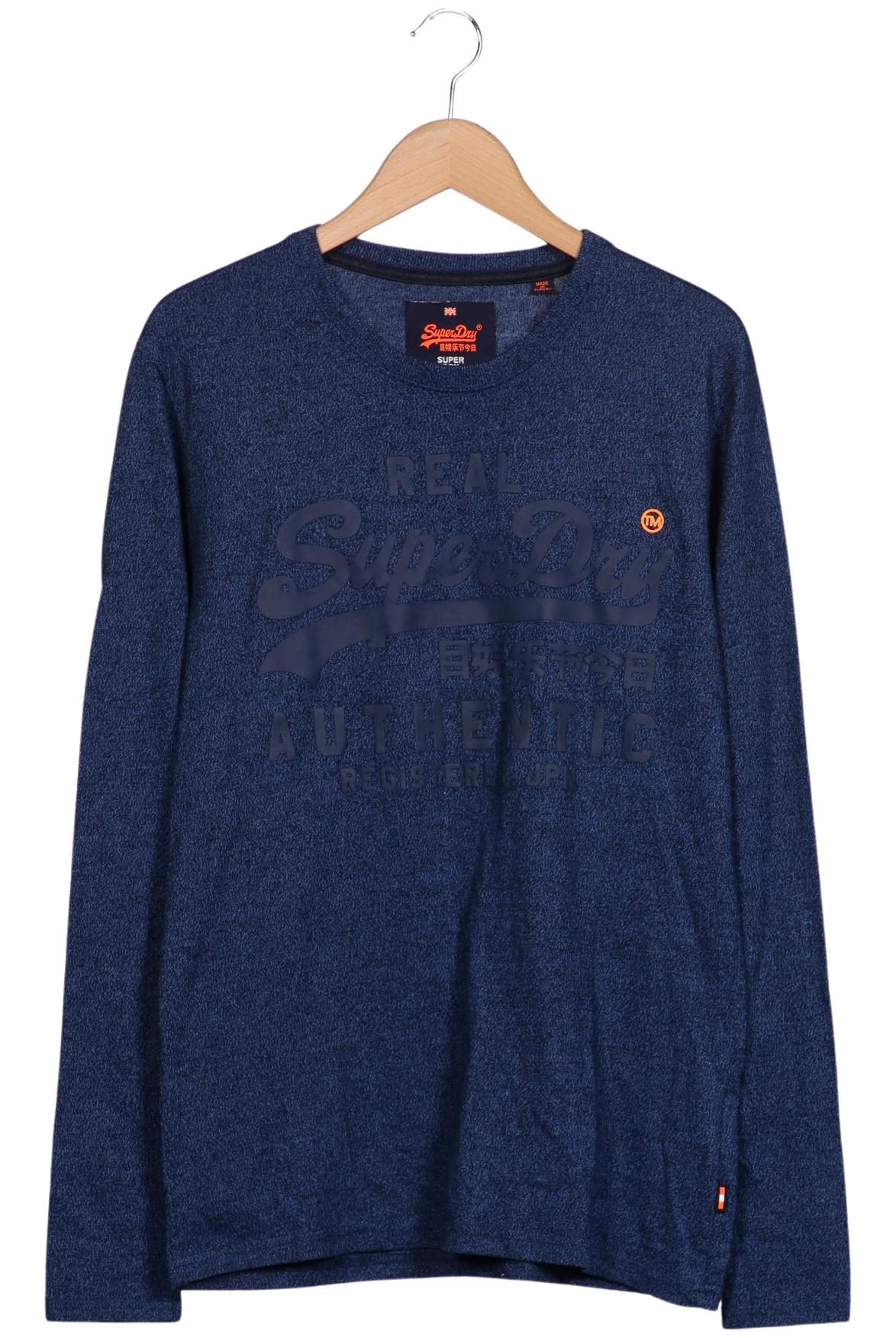 

Superdry Herren Langarmshirt, marineblau, Gr. 52