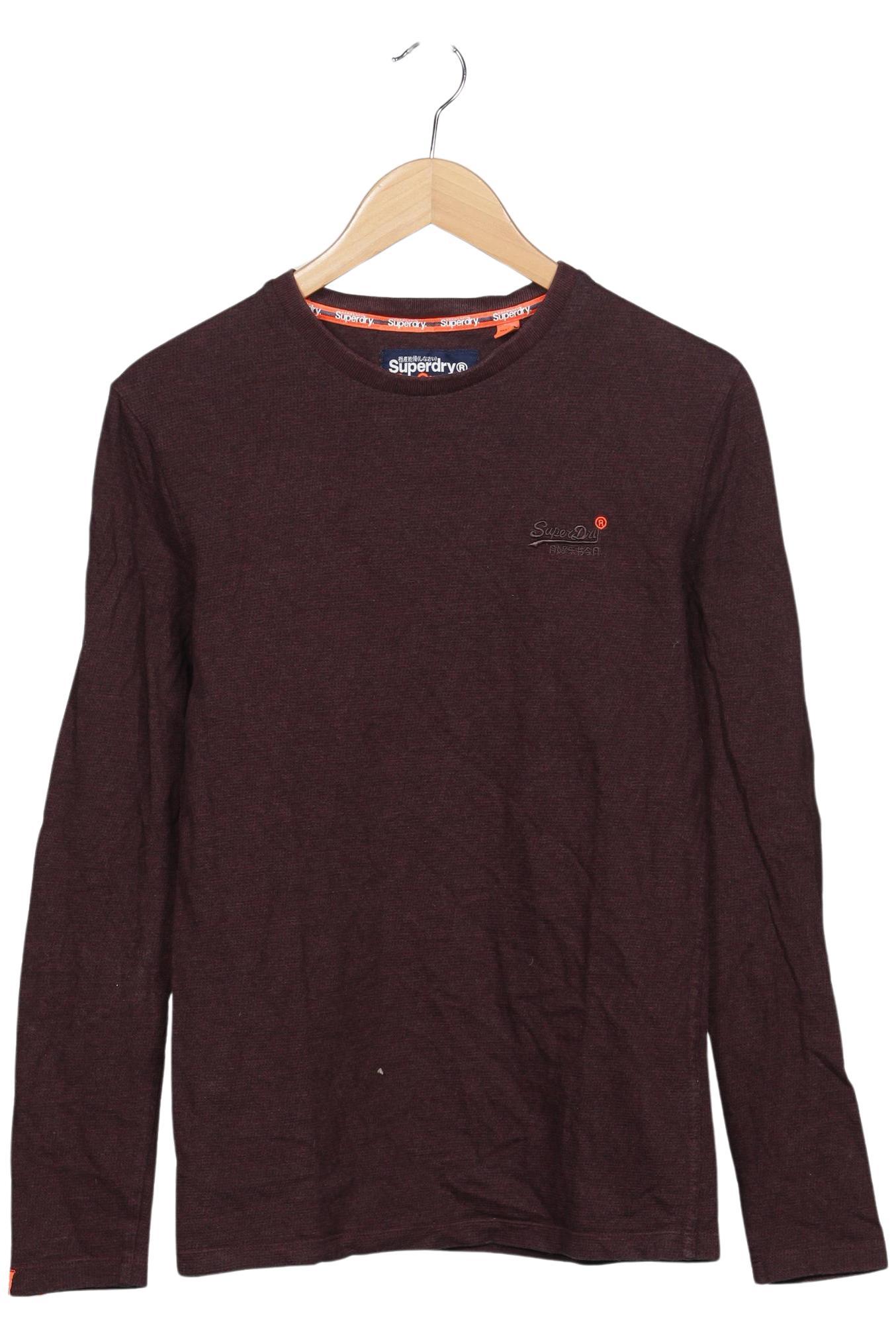 Thumbnail - Superdry Herren Langarmshirt, bordeaux, Gr. 46