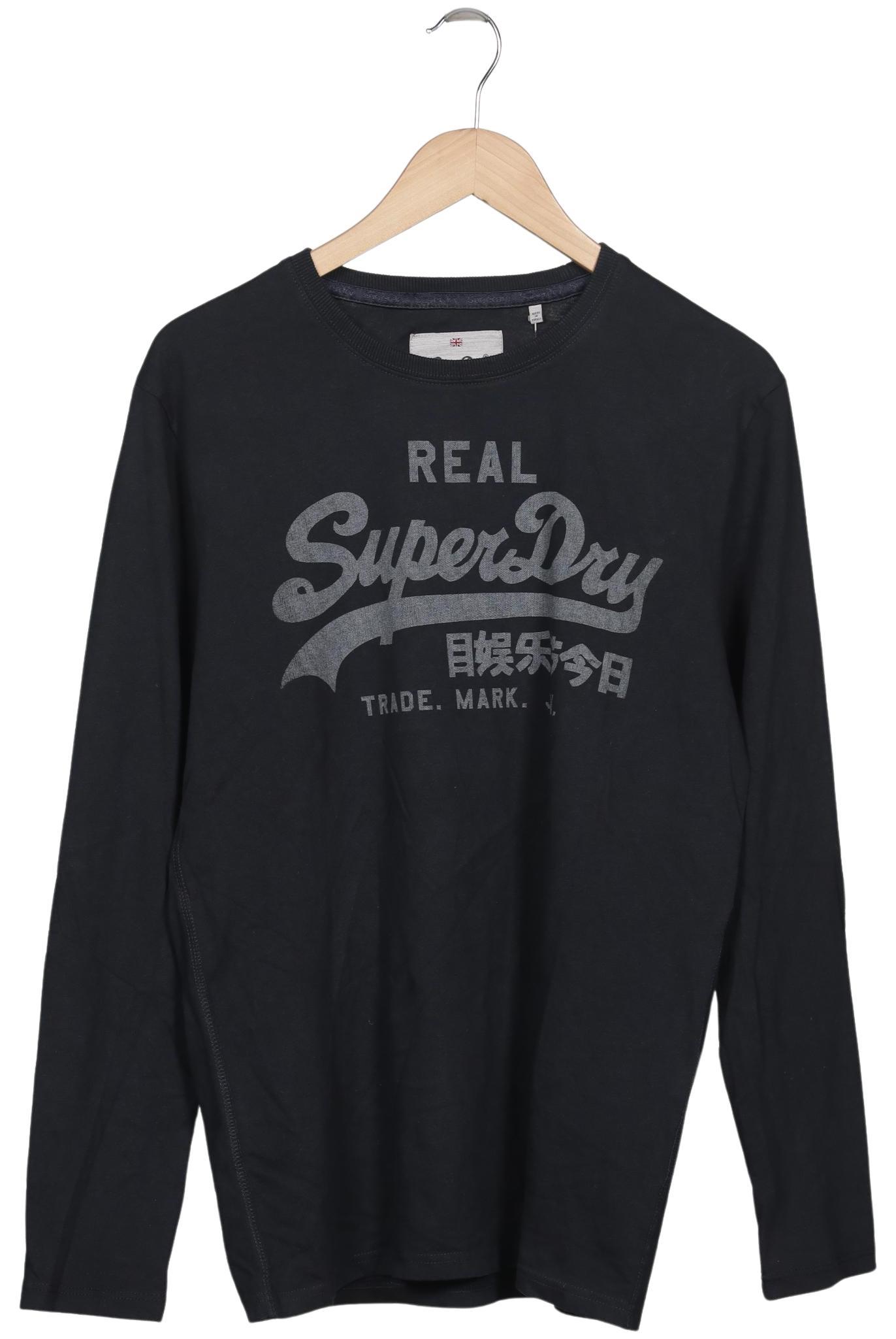 

Superdry Herren Langarmshirt, marineblau, Gr. 52